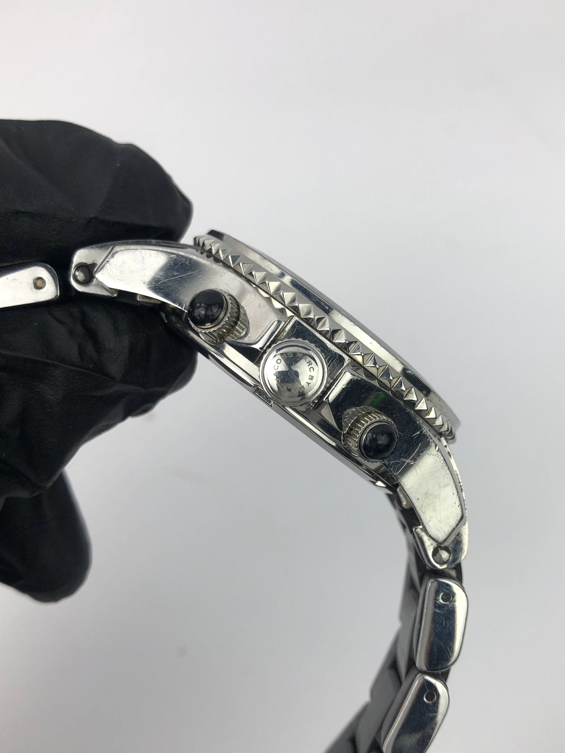 PRELOVED AUTHENTIC MARC BY MARC JACOB CHRONOGRAPH - Gambar 5