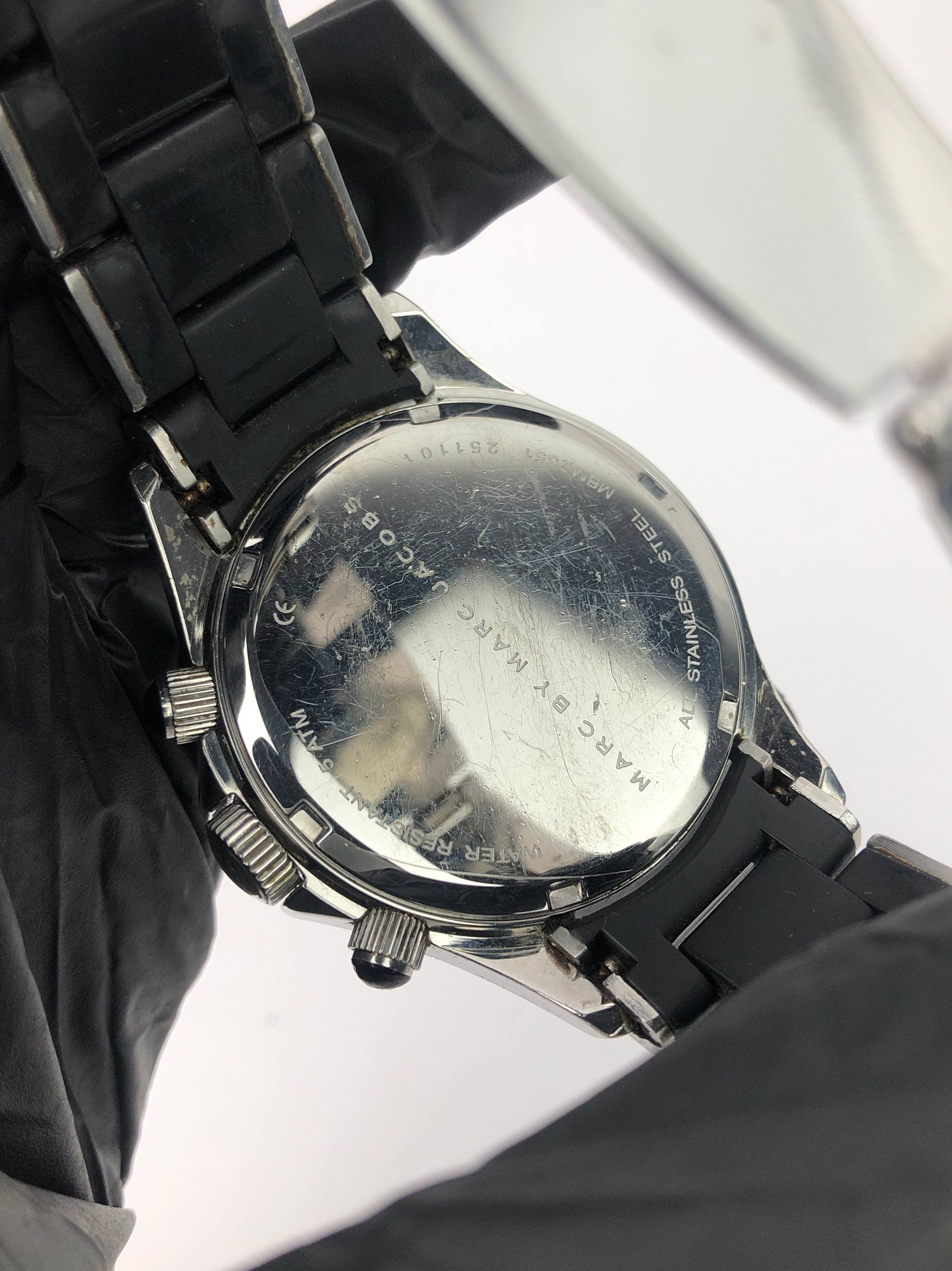 PRELOVED AUTHENTIC MARC BY MARC JACOB CHRONOGRAPH - Gambar 7