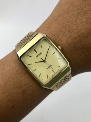 SEIKO SPIRIT SQUARE STELUX BRACELET ALL ORIGINAL
