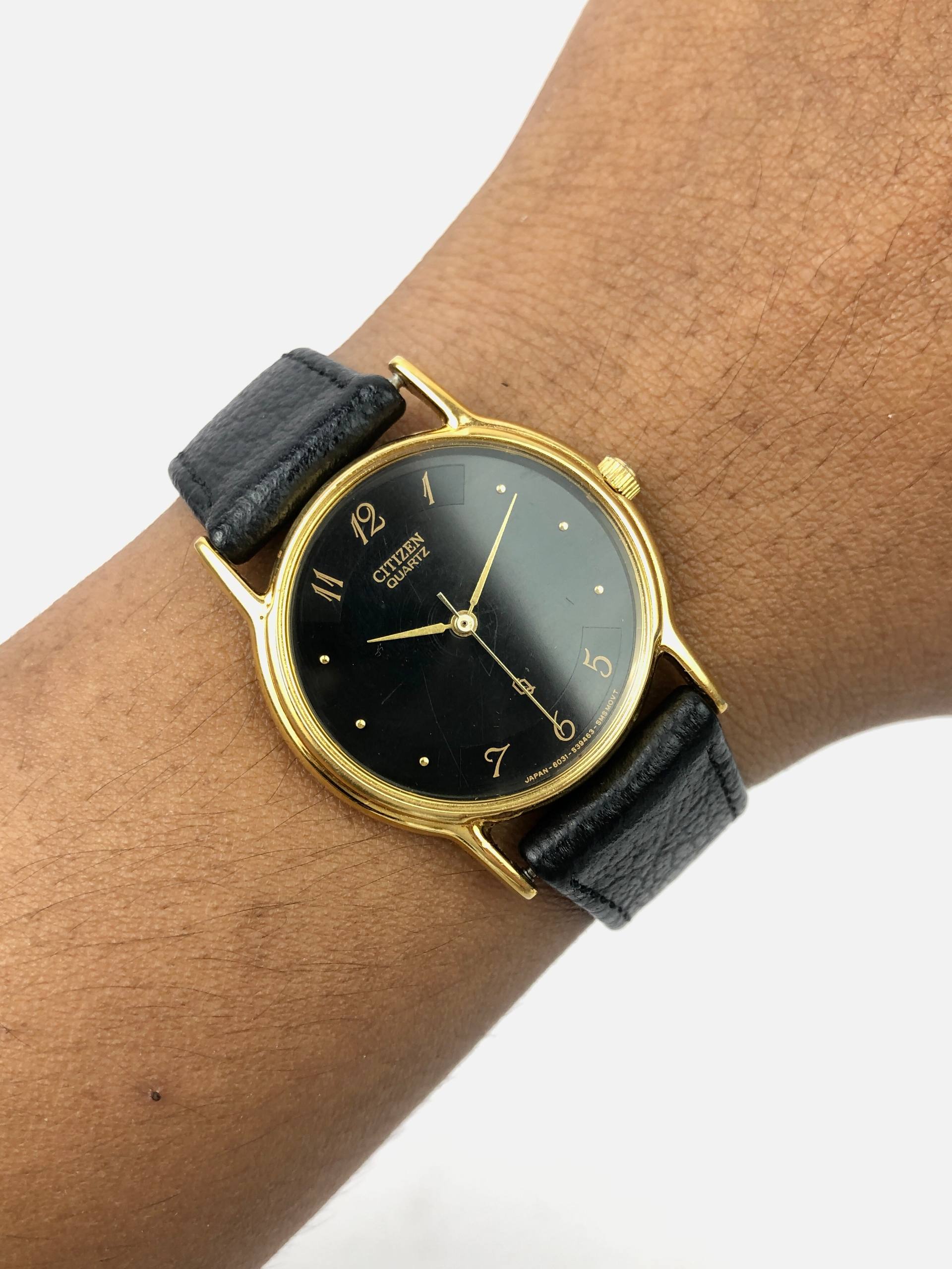 CITIZEN QUARTZ VINTAGE BREGUET WITH ORIGINAL CITIZEN STRAP - Gambar 2