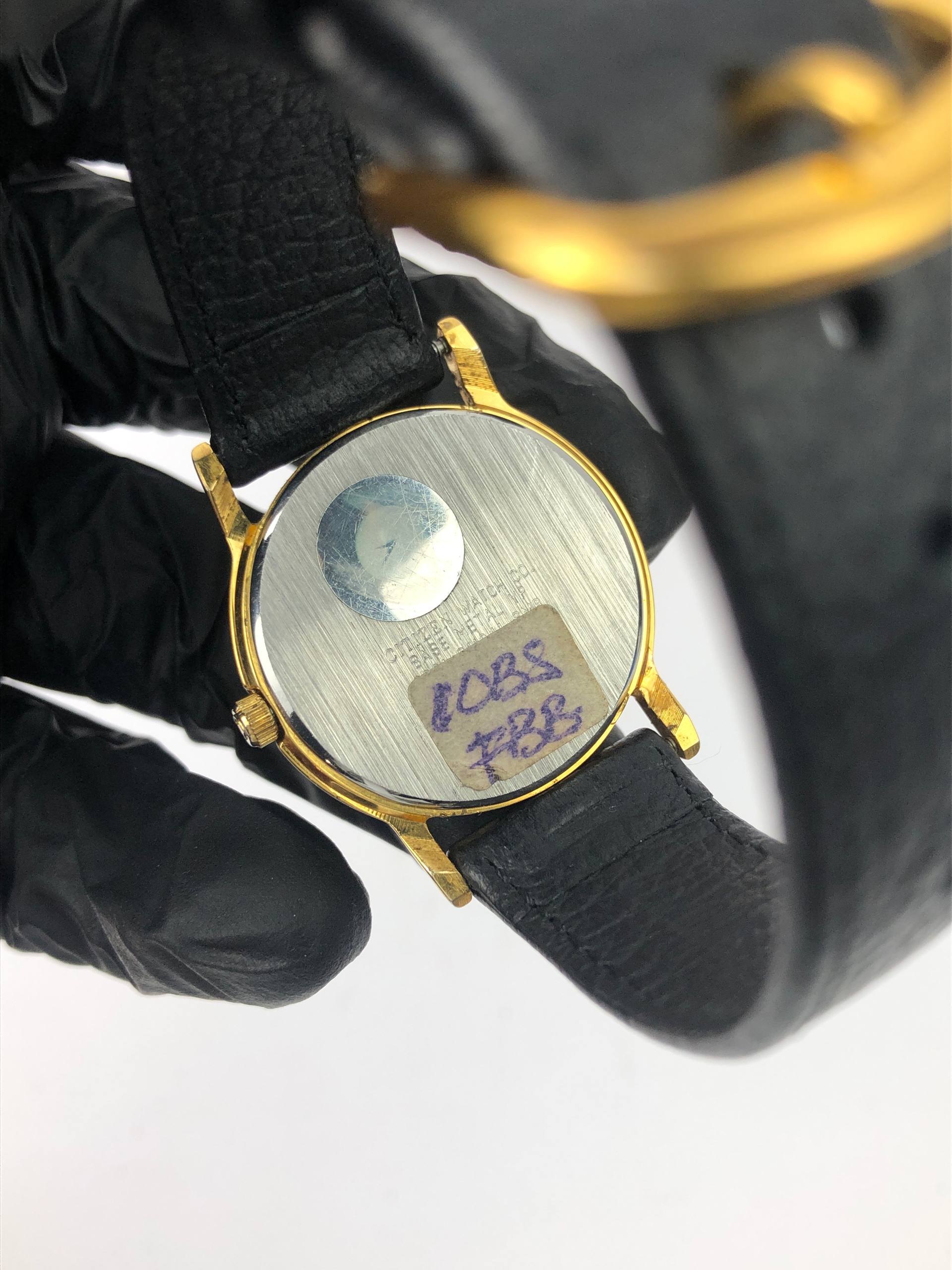 CITIZEN QUARTZ VINTAGE BREGUET WITH ORIGINAL CITIZEN STRAP - Gambar 8