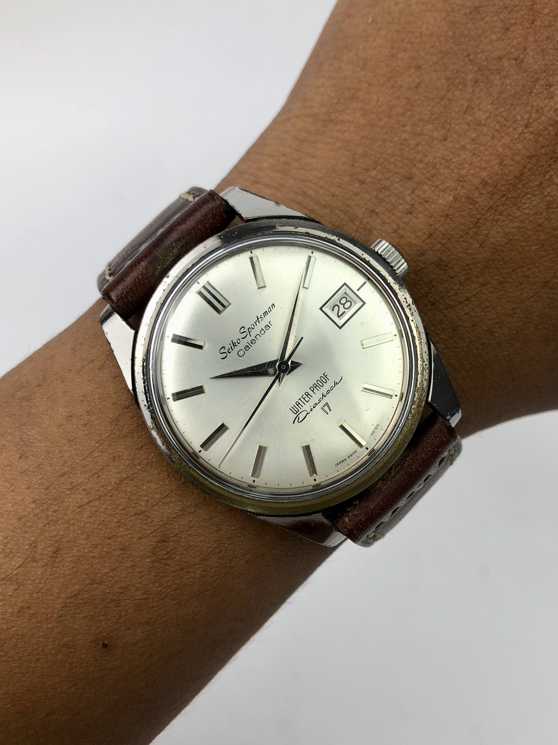 SEIKO SPORTSMAN CALENDAR 6602