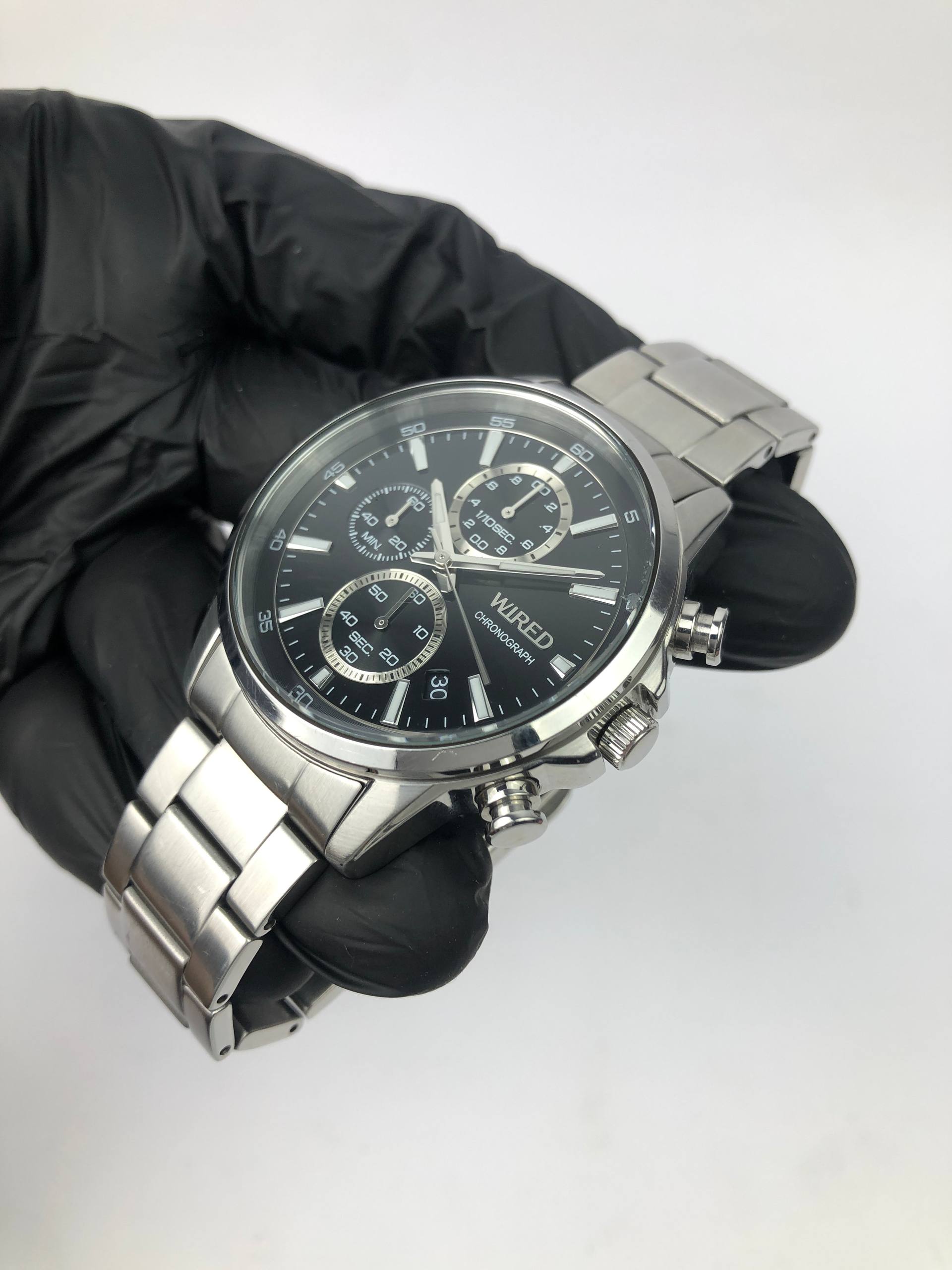 SEIKO WIRED CHRONOGRAPH ALL ORIGINAL - Gambar 3
