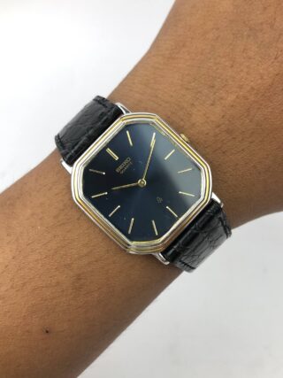 EKSLUSIF SEIKO QUARTZ OCTAGON SGP PALADIUM CASE