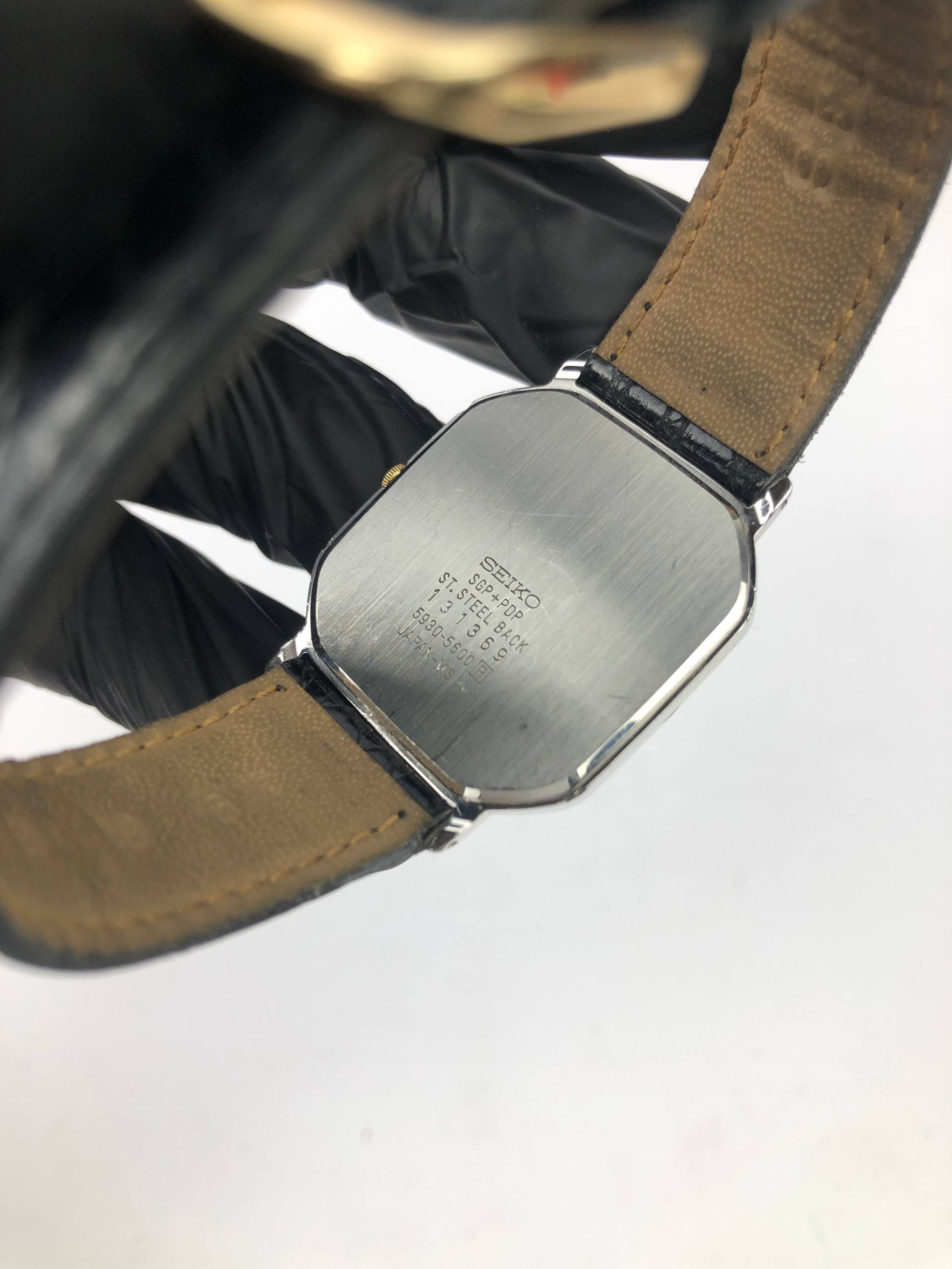 EKSLUSIF SEIKO QUARTZ OCTAGON SGP PALADIUM CASE - Gambar 8