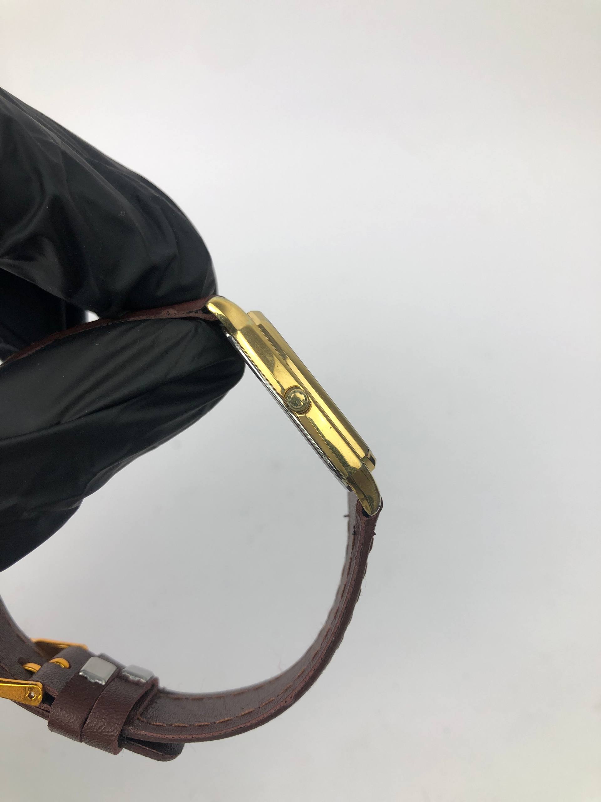 DRESSWATCH SEIKO QUARTZ TONNEAU GOLD CAP CASE - Gambar 5