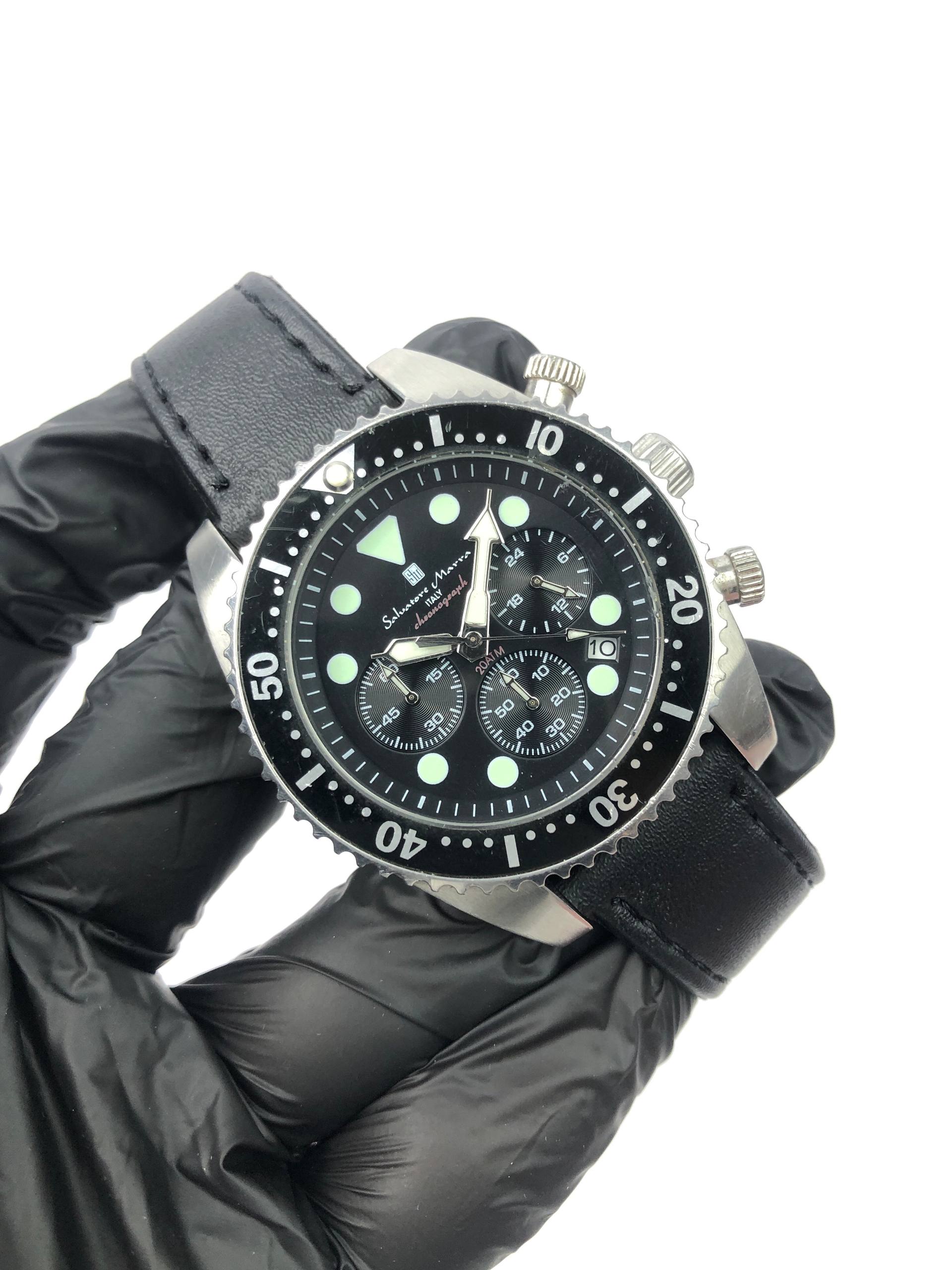 SALVATORE MARRA CHRONOGRAPH ORIGINAL - Gambar 4