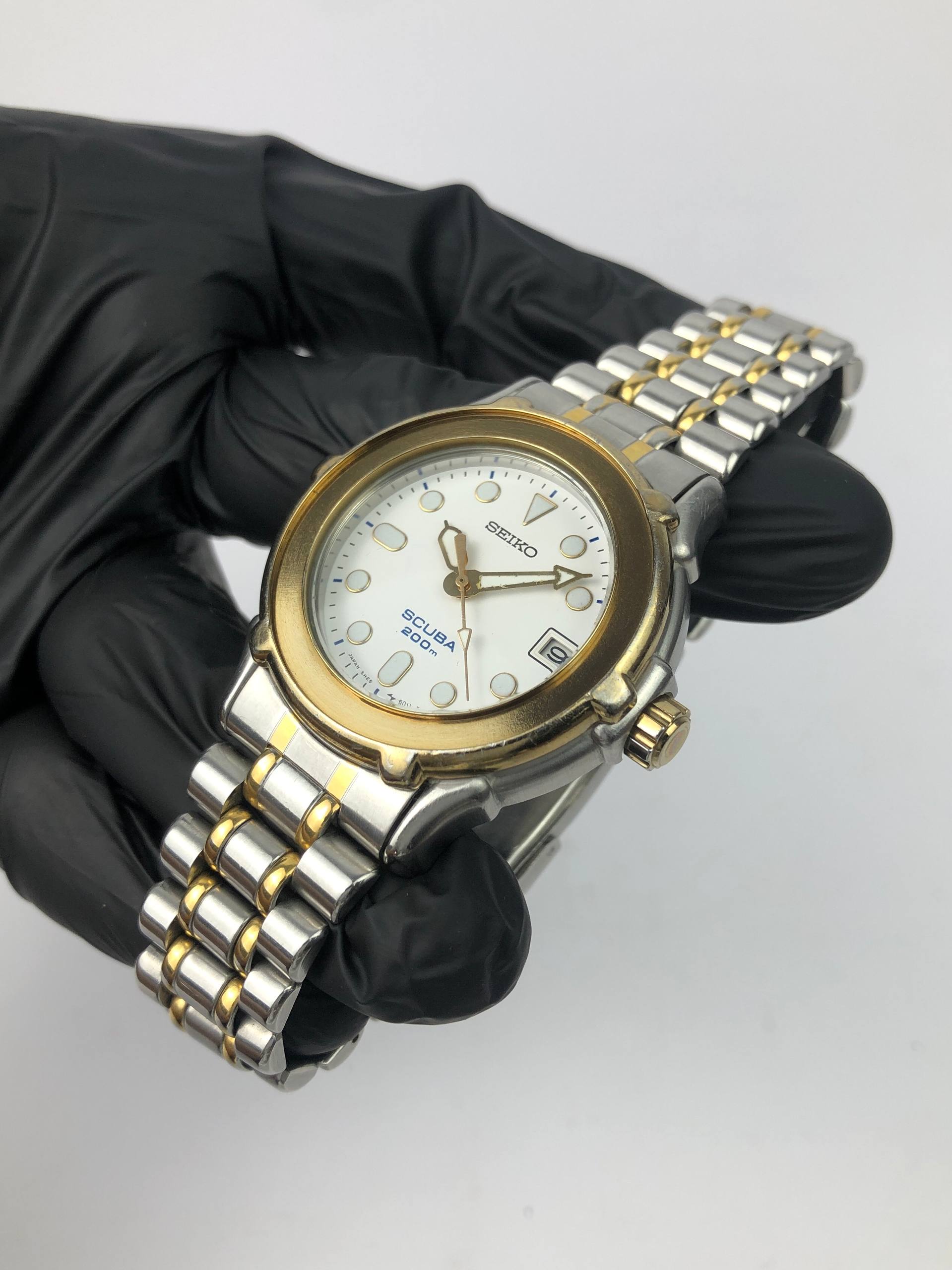 SEIKO DIVER QUARTZ 200M ALL ORIGINAL - Gambar 3