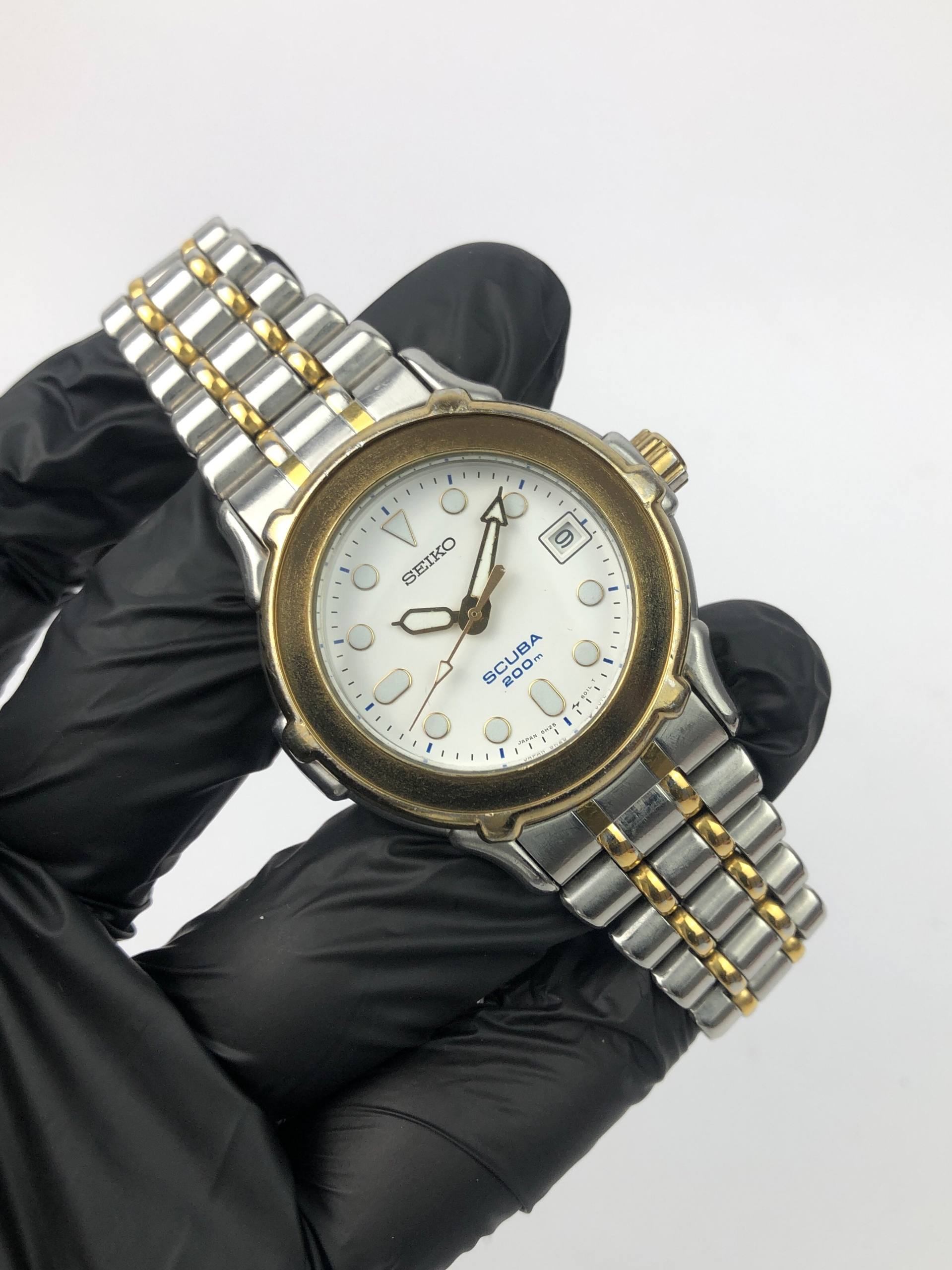 SEIKO DIVER QUARTZ 200M ALL ORIGINAL - Gambar 4