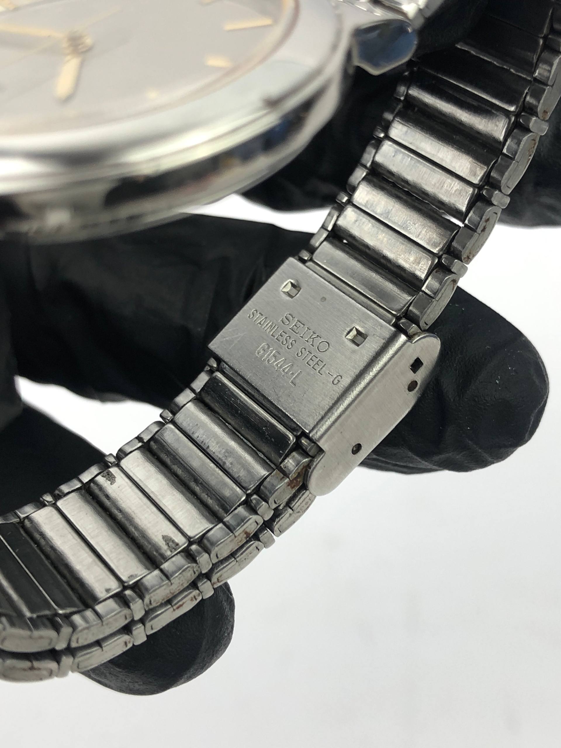 SEIKO GALAXY GRID CHECK MOTIF DIAL - Gambar 7