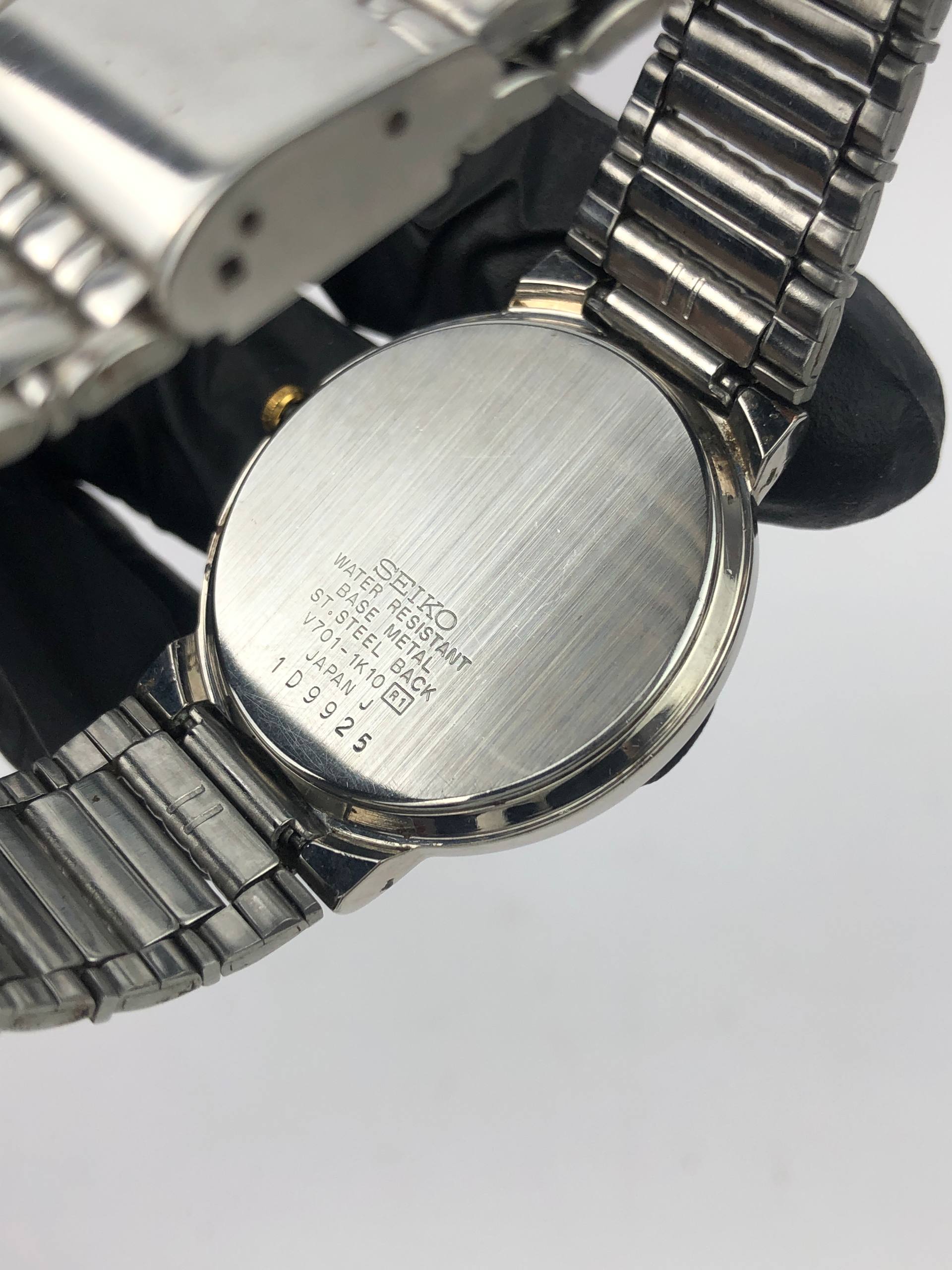 SEIKO GALAXY GRID CHECK MOTIF DIAL - Gambar 8