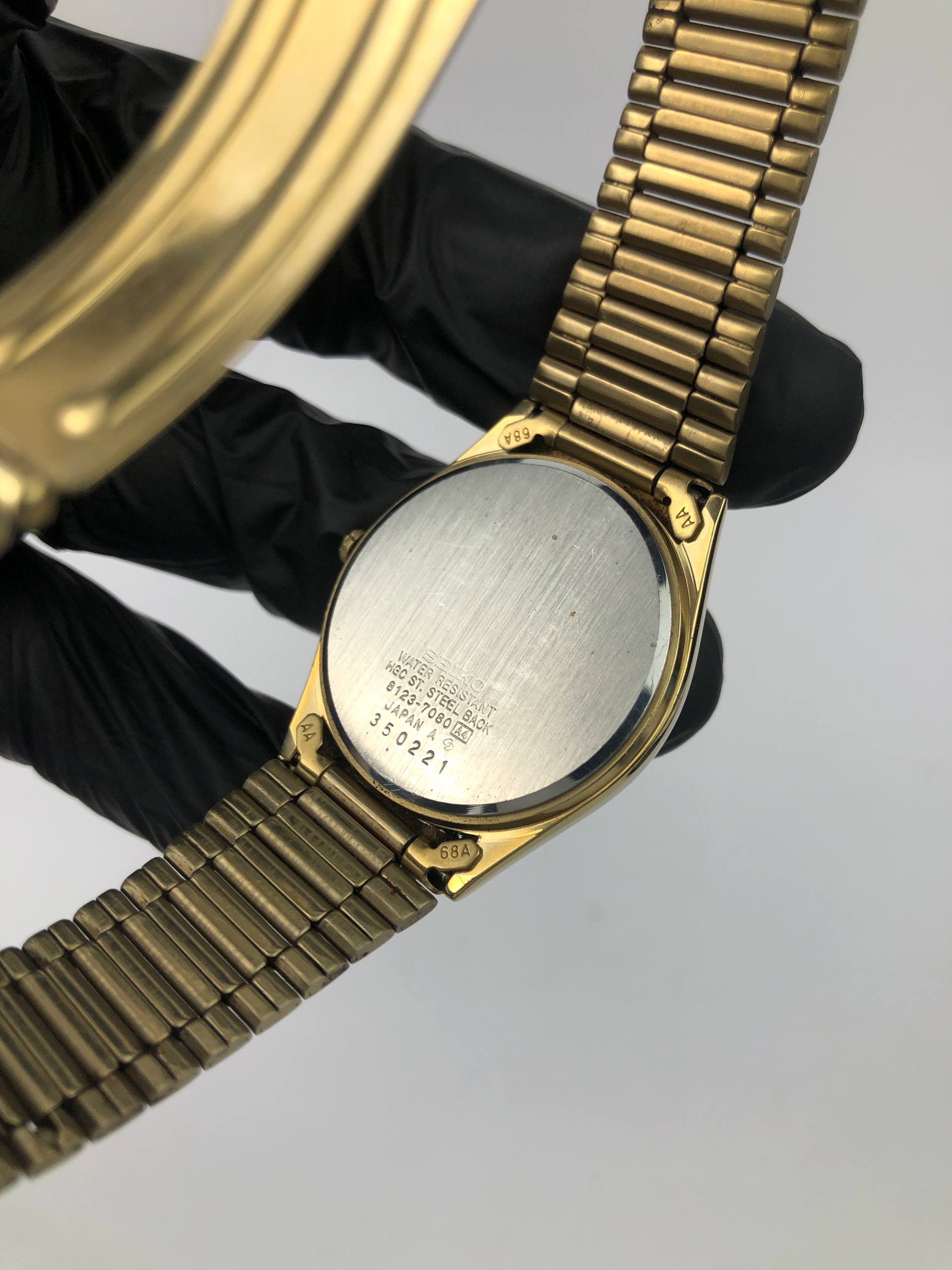 SEIKO CHRONOS DAYDATE GOLD CAP ALL ORIGINAL - Gambar 8