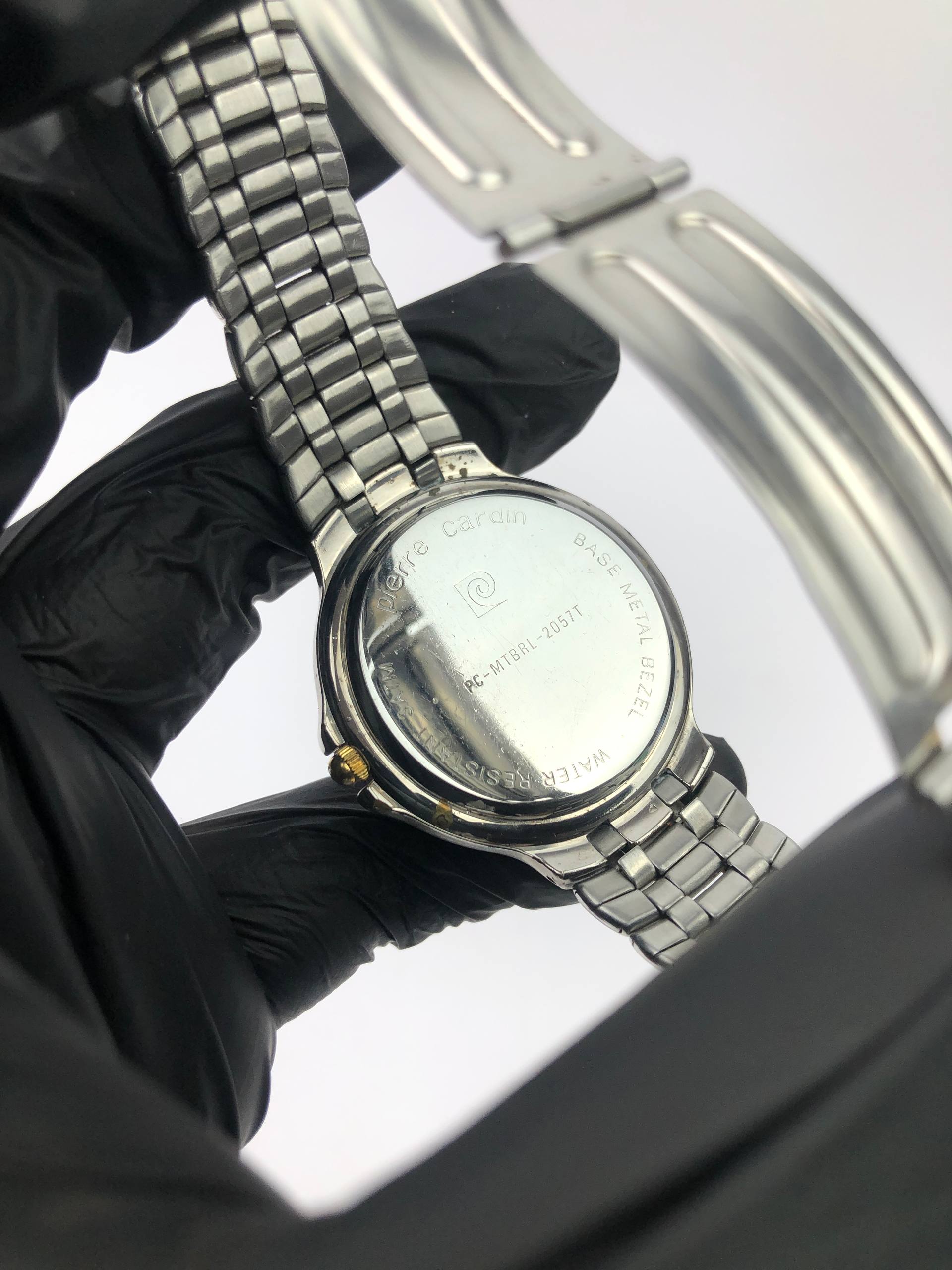 PIERE CARDIN BLUE DIAL TWOTONE - Gambar 7