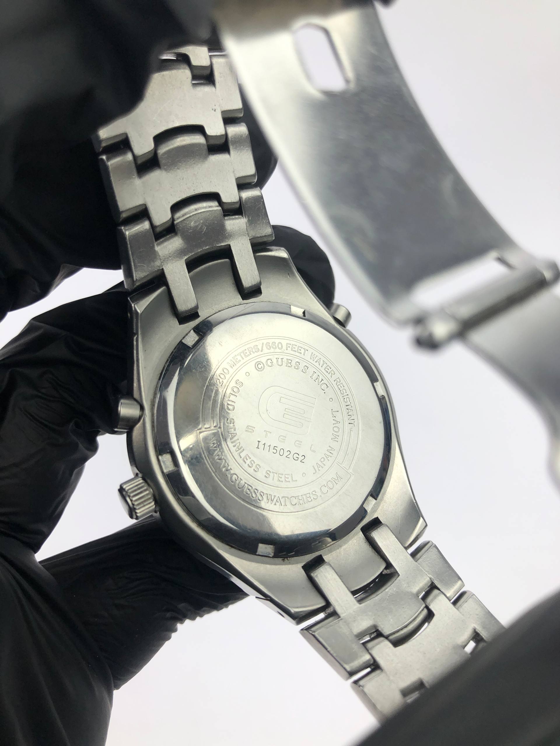 GUESS FULL STEEL CHRONOGRAPH ALL ORI - Gambar 7