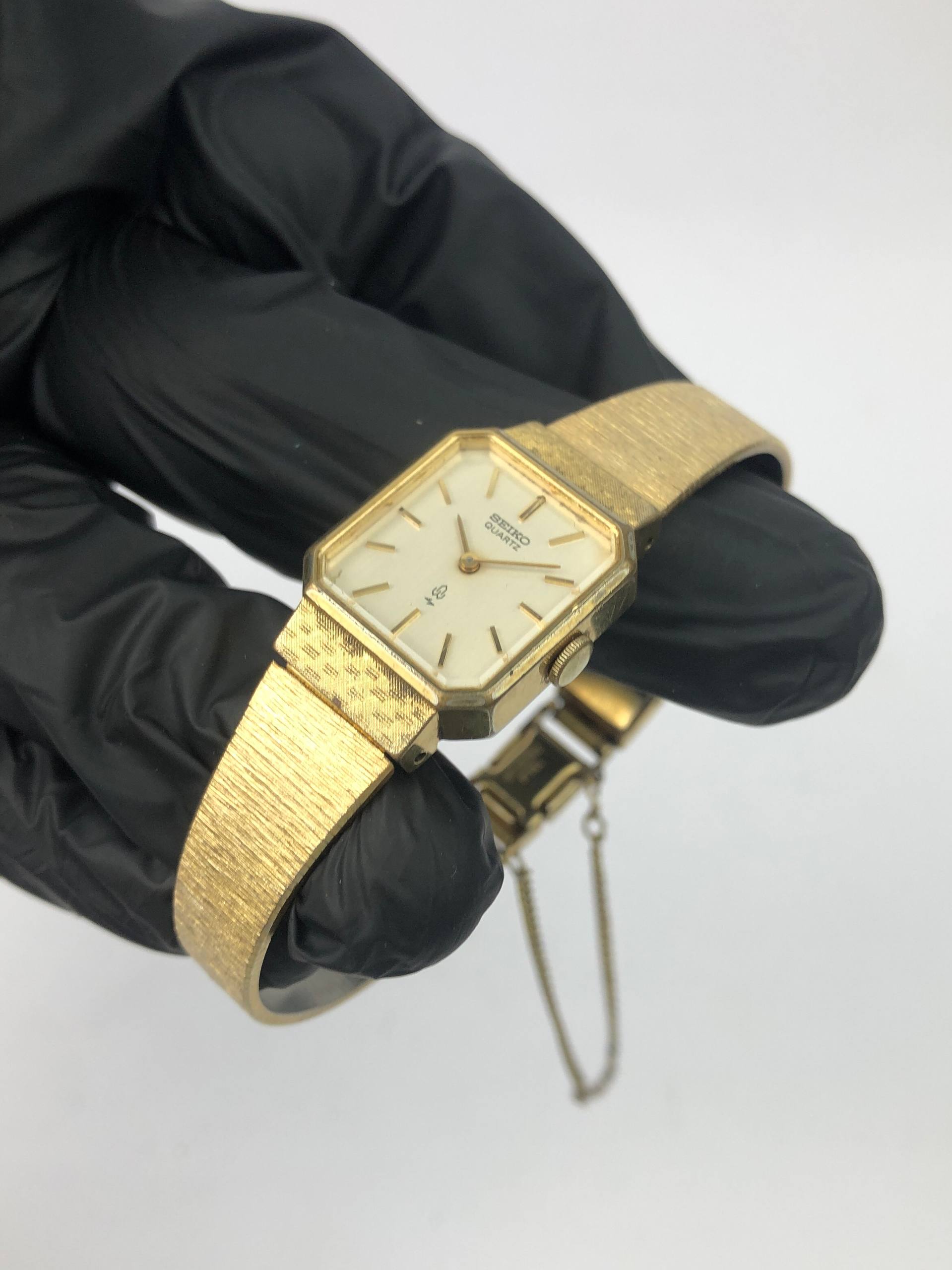 SEIKO QUARTZ KLASIK LADIES SQUARE - Gambar 3