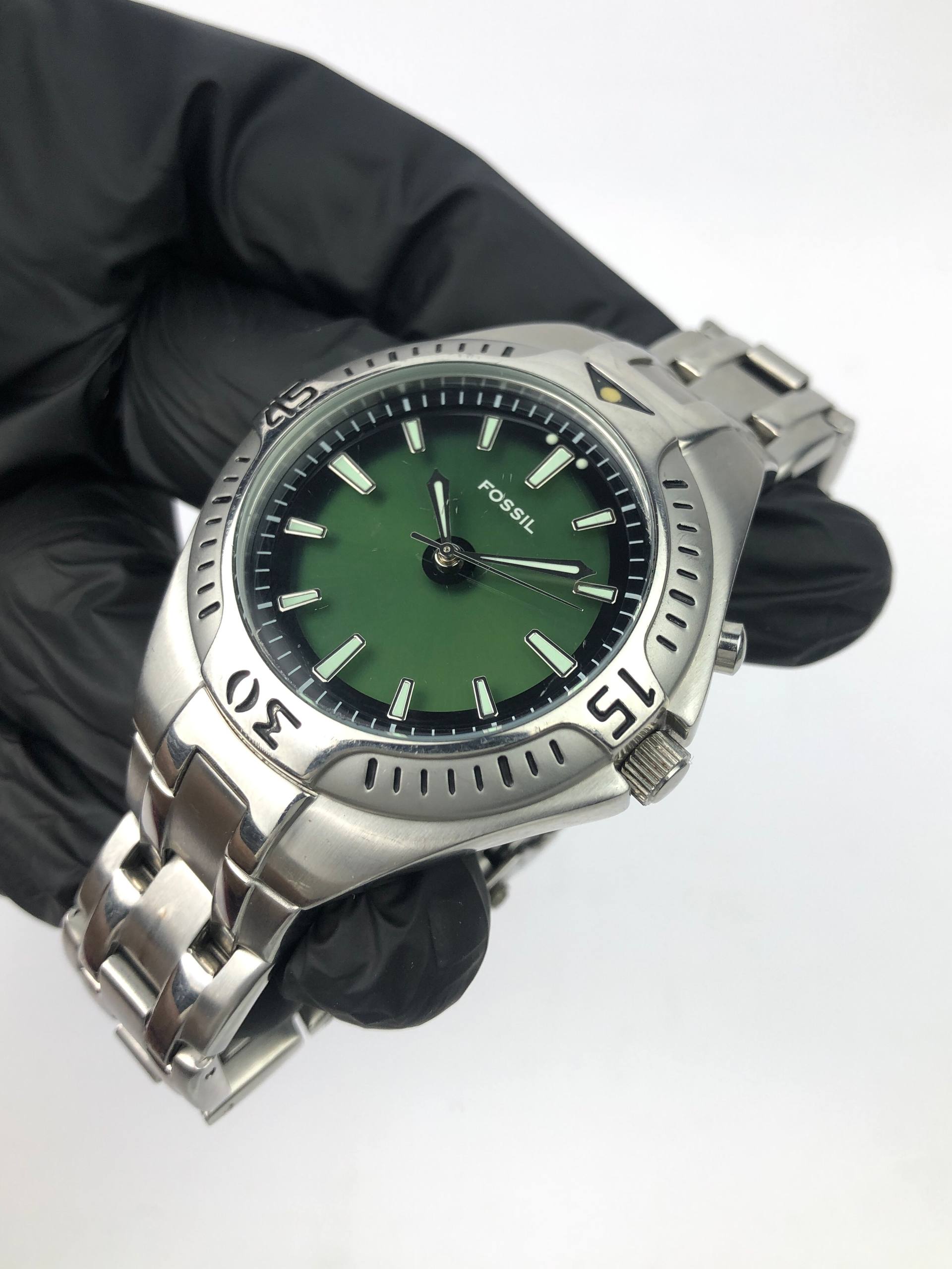 FOSSIL BIGTIC 2 TONE DIAL ALL ORIGINAL - Gambar 5