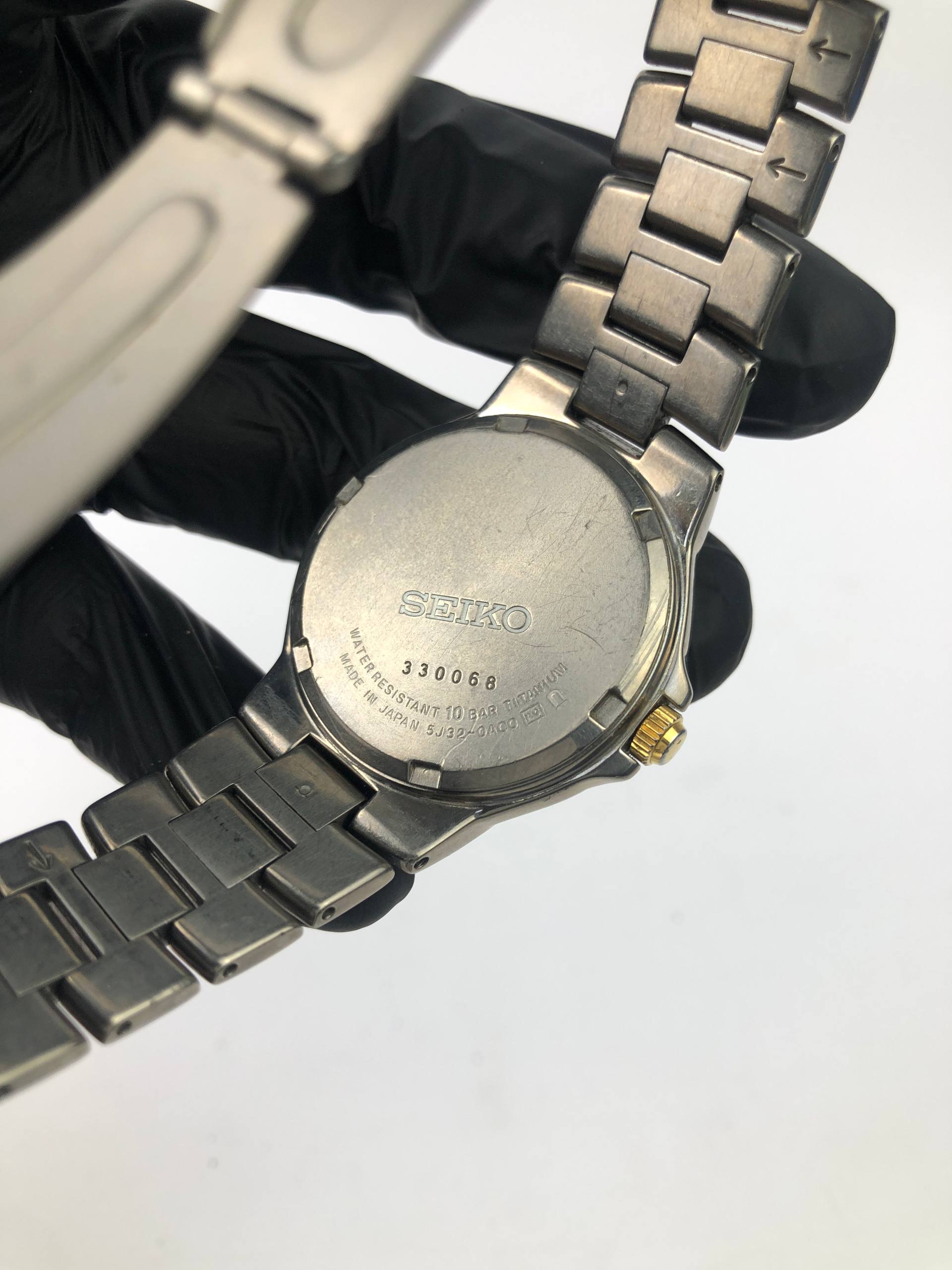 SEIKO KINETIC ALL TITANIUM DATE - Gambar 8