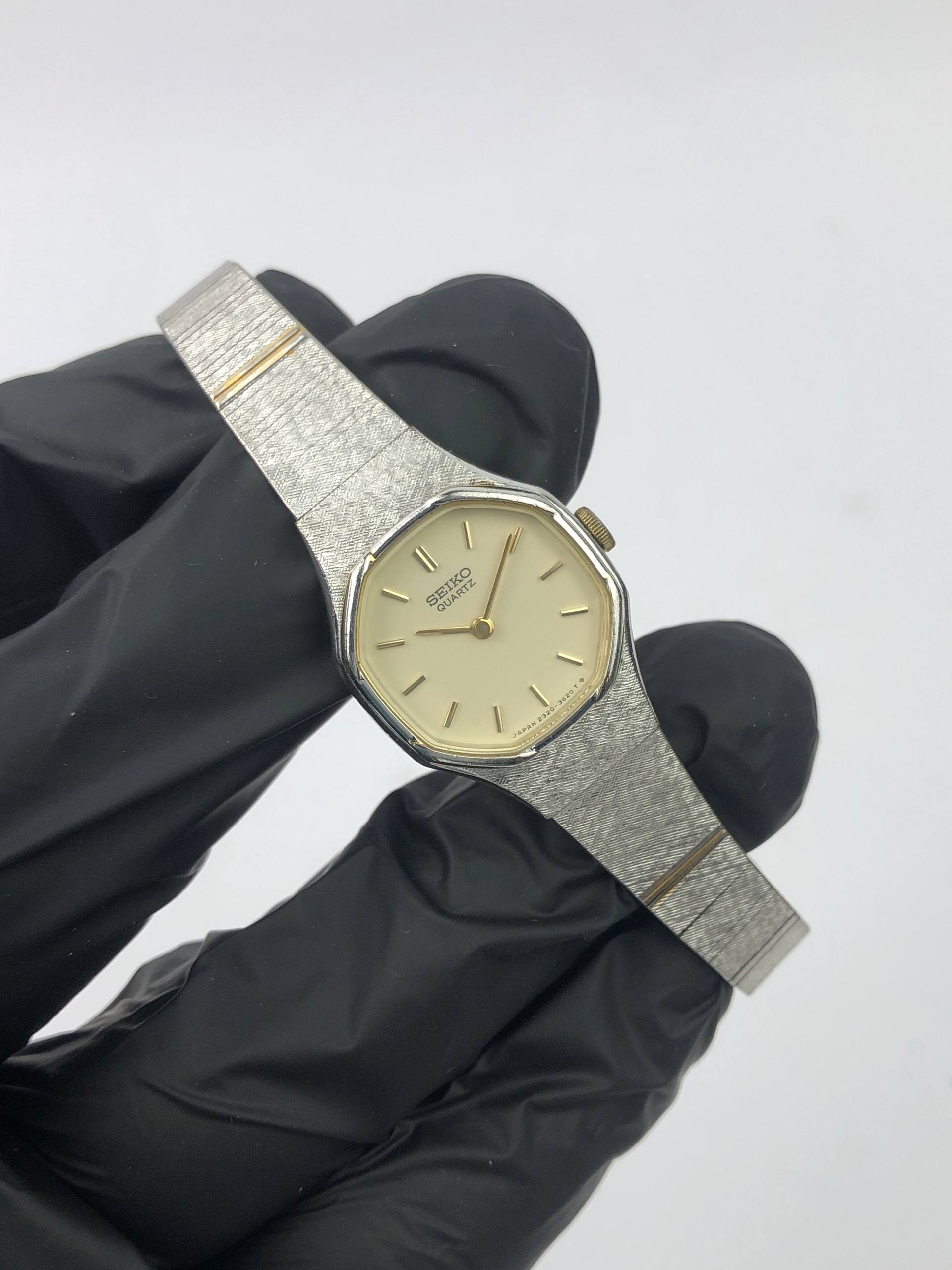 SEIKO QUARTZ OCTAGON LADIES STELUX BRACELET - Gambar 4