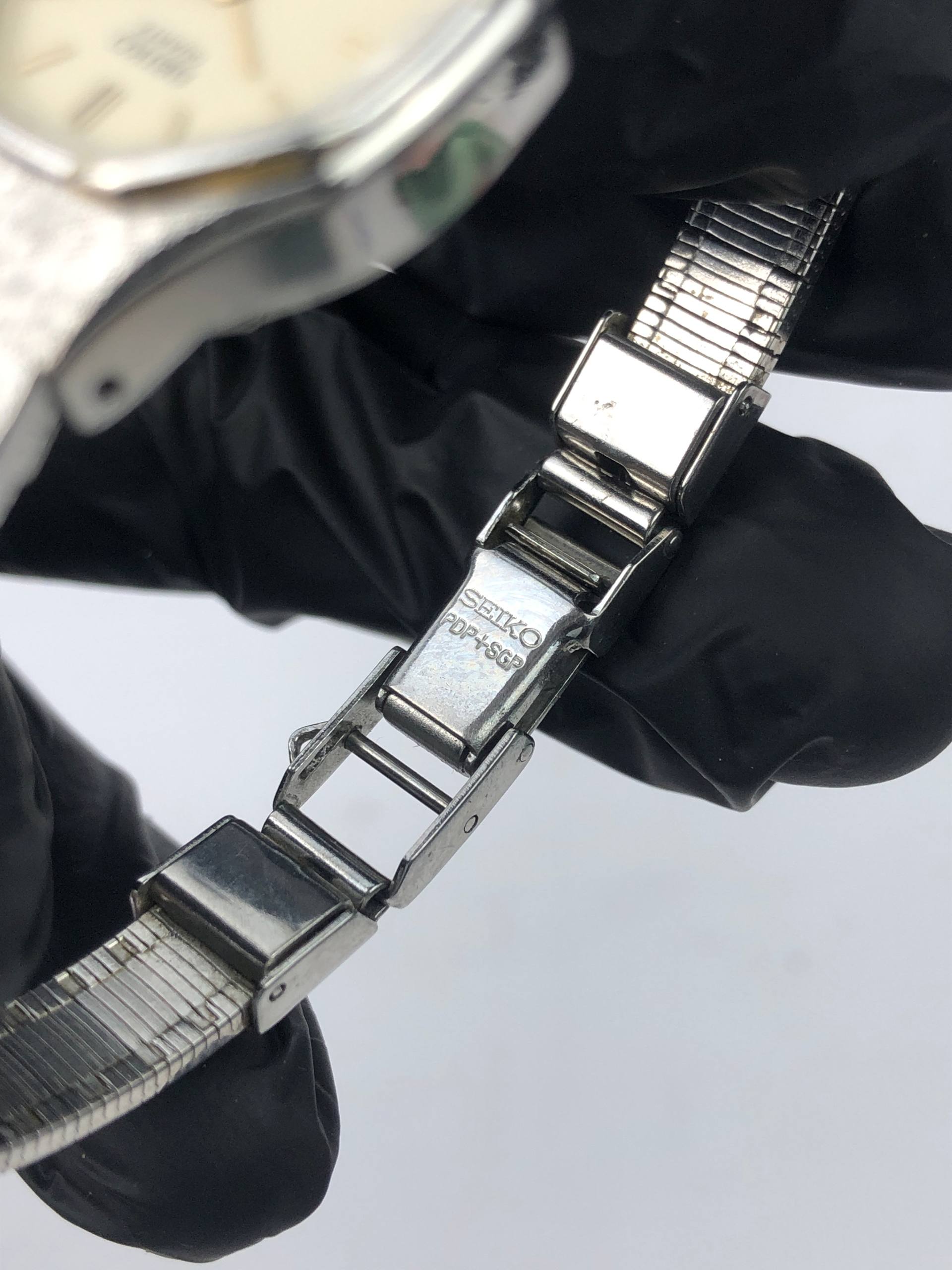 SEIKO QUARTZ OCTAGON LADIES STELUX BRACELET - Gambar 7