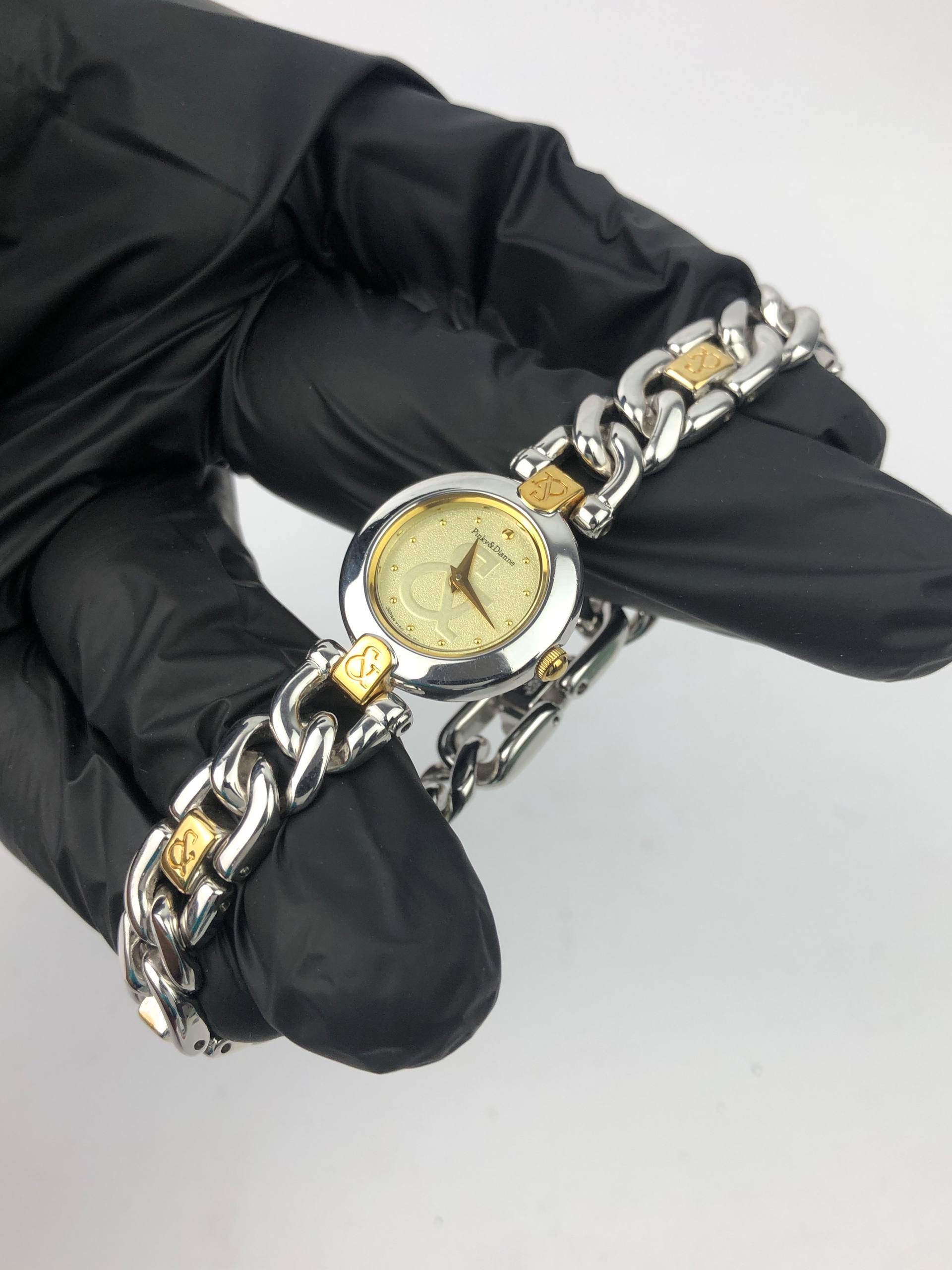 BEAUTIFUL PINKY & DIANNE BANGLE TWOTONE - Gambar 2