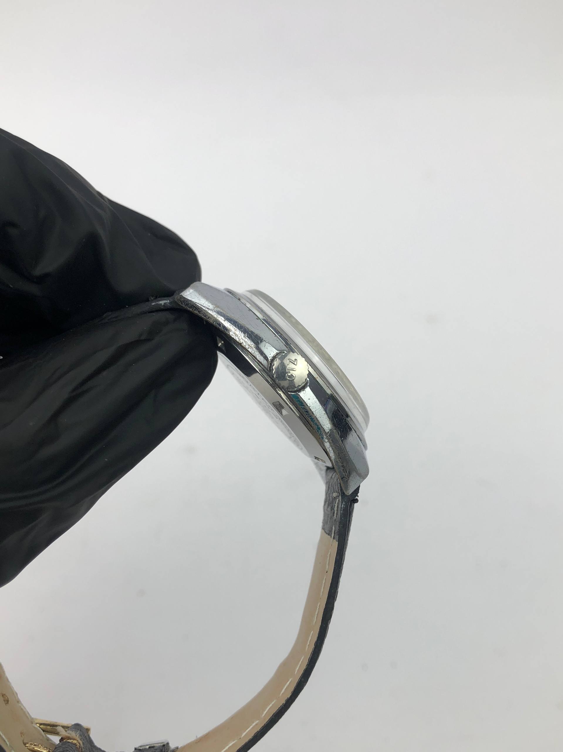 CITIZEN AUTOMATIC 17j VINTAGE BLUE DIAL - Gambar 5