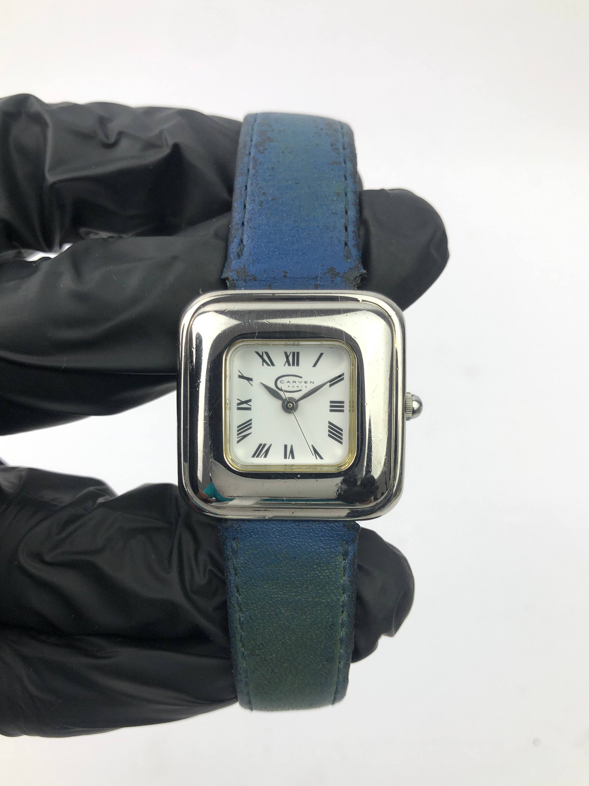 KLASIK CARVEN MENARD PARIS ROMAN DIAL - Gambar 2