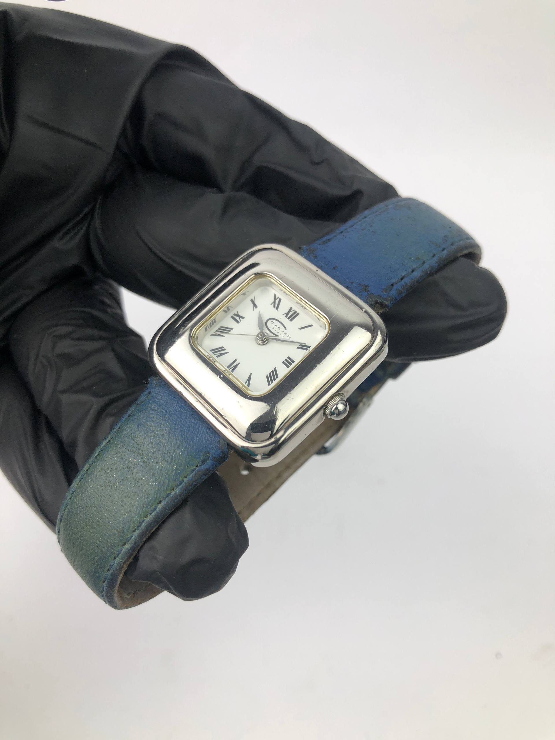 KLASIK CARVEN MENARD PARIS ROMAN DIAL - Gambar 3