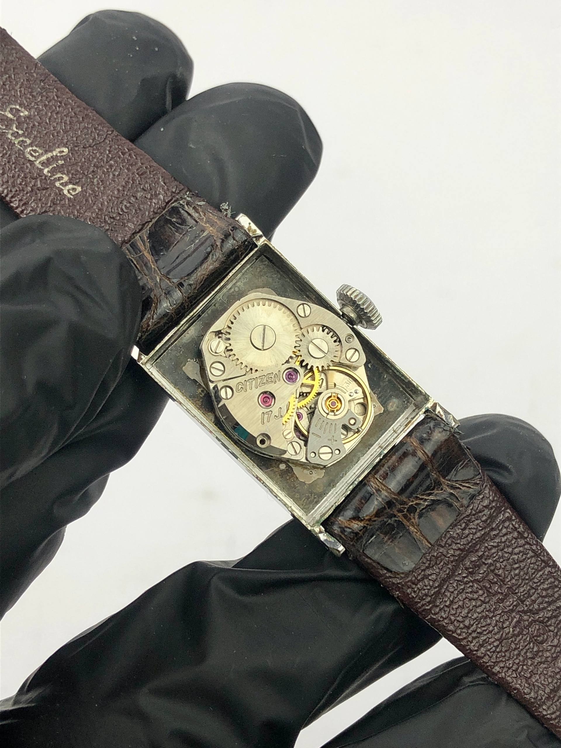 CITIZEN DATESTAR TANK VINTAGE - Gambar 9