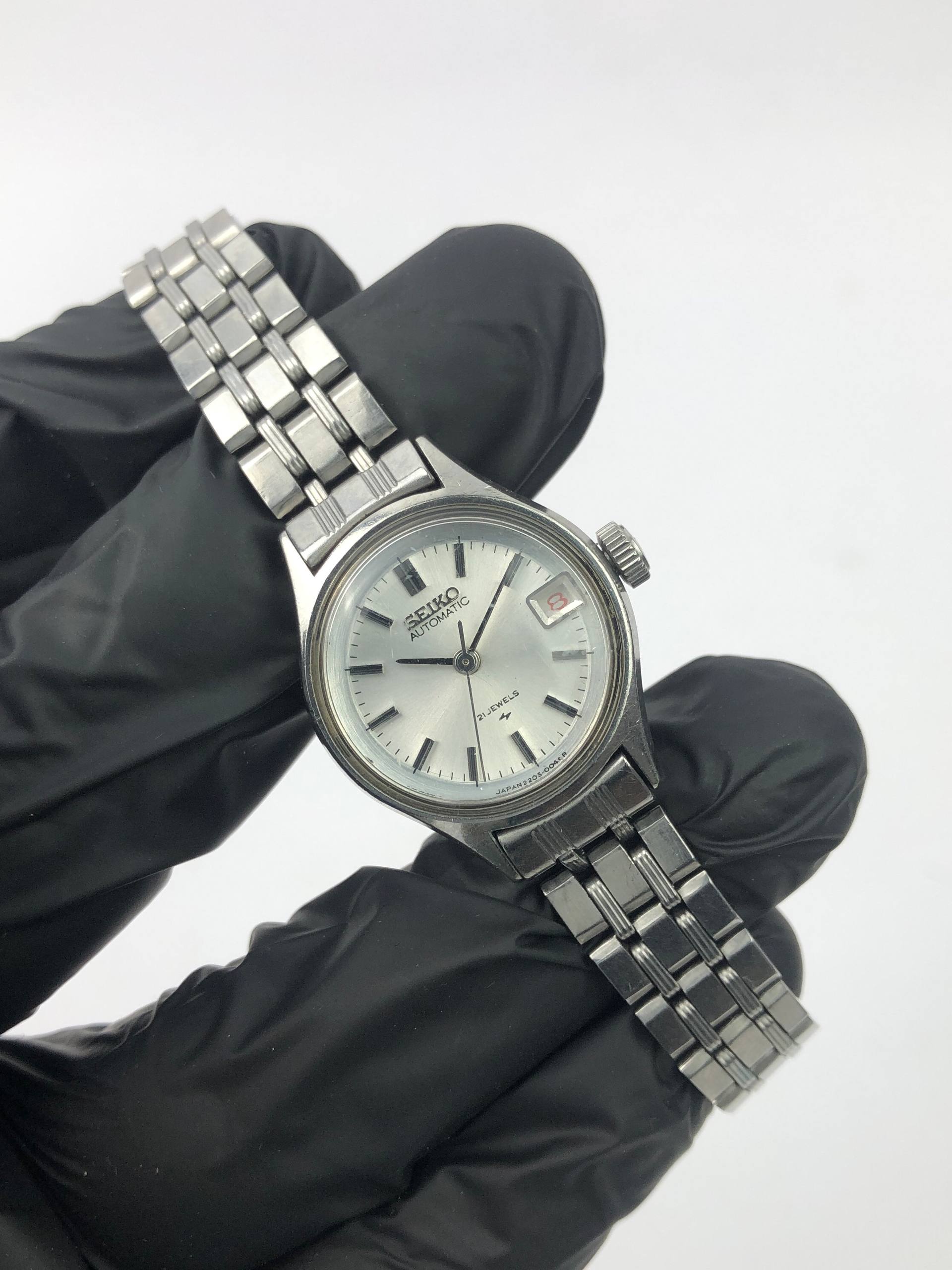 VINTAGE HI BEAT SEIKO AUTOMATIC LADIES ALL ORIGINAL - Gambar 4
