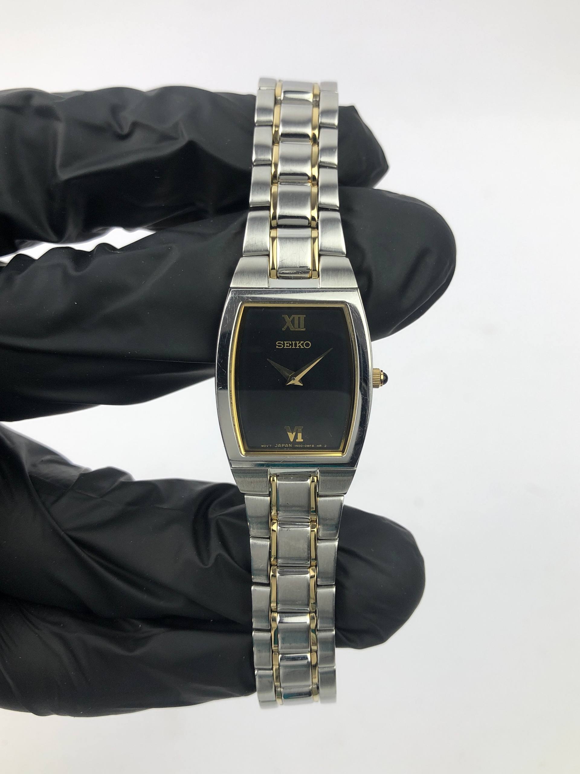 BEAUTIFUL SEIKO QUARTZ 2 HANDS LADIES ALL ORIGINAL - Gambar 2