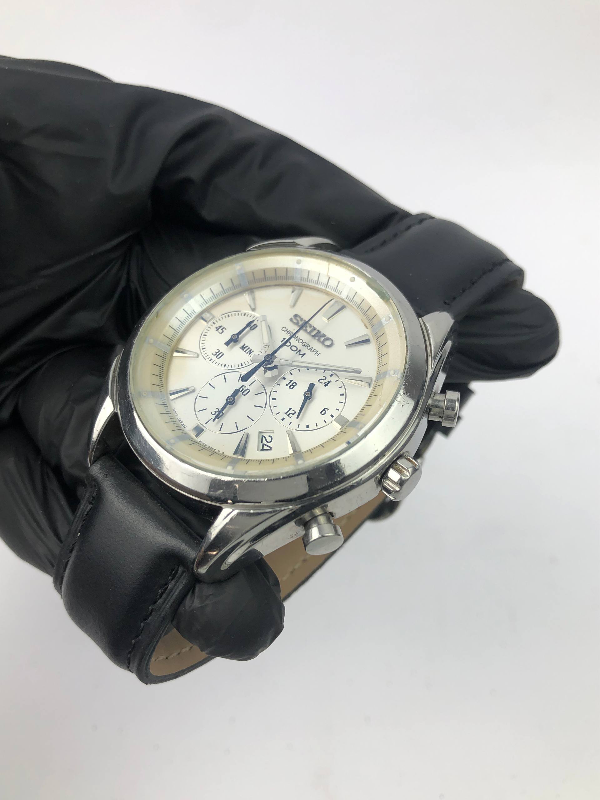 SEIKO CHRONOGRAPH SWIPE HANDS - Gambar 3