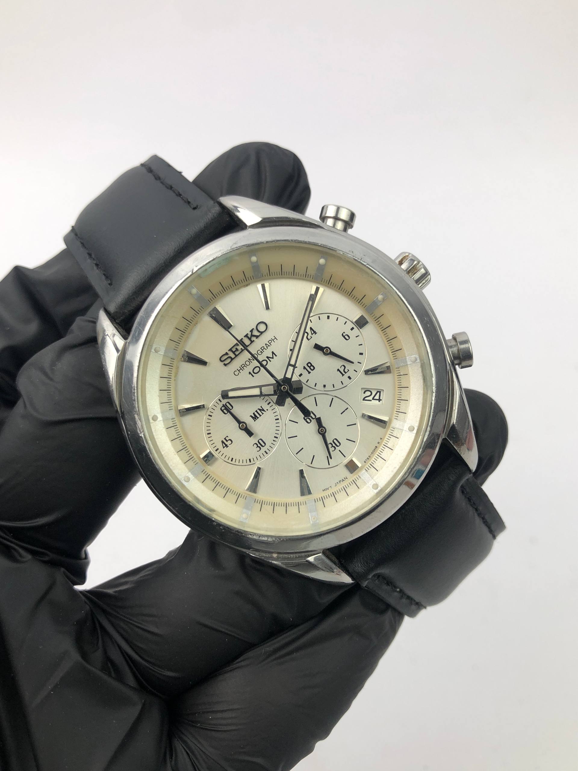 SEIKO CHRONOGRAPH SWIPE HANDS - Gambar 4