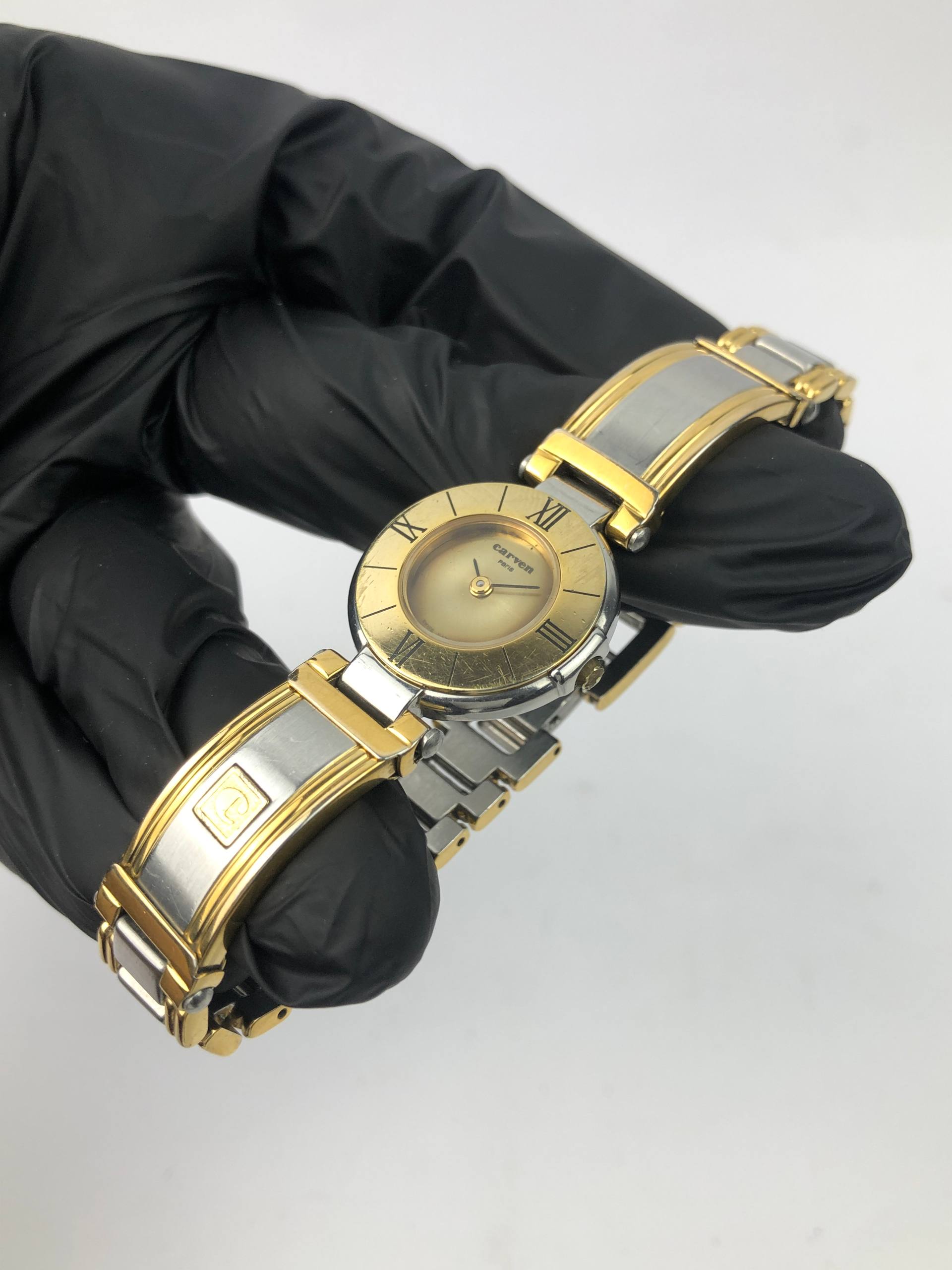 BANGLE WATCH TWOTONE CARVEN ORIGINAL - Gambar 3