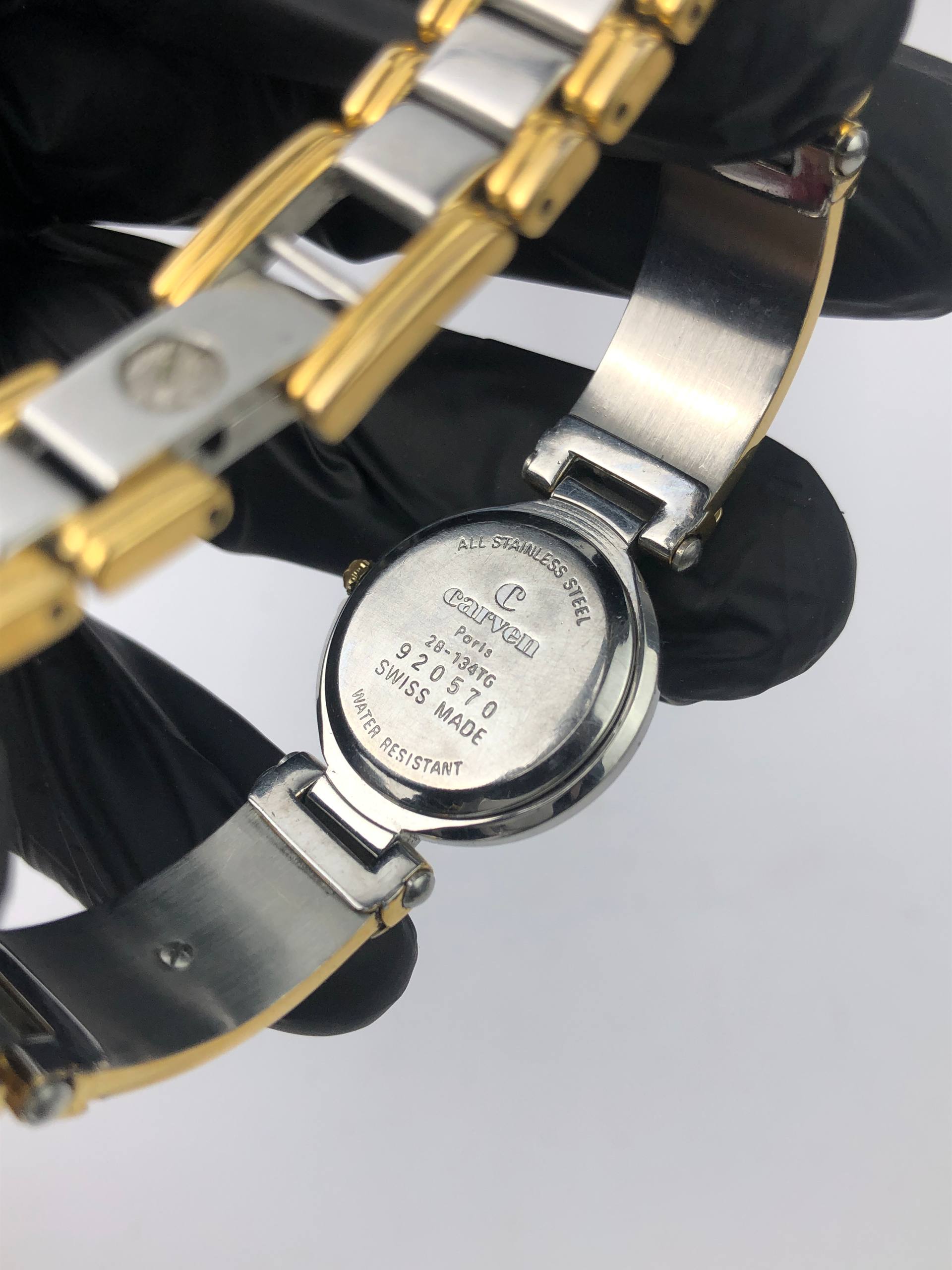 BANGLE WATCH TWOTONE CARVEN ORIGINAL - Gambar 7