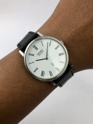 JDM SEIKO QUARTZ ROMAN ROUND CASE