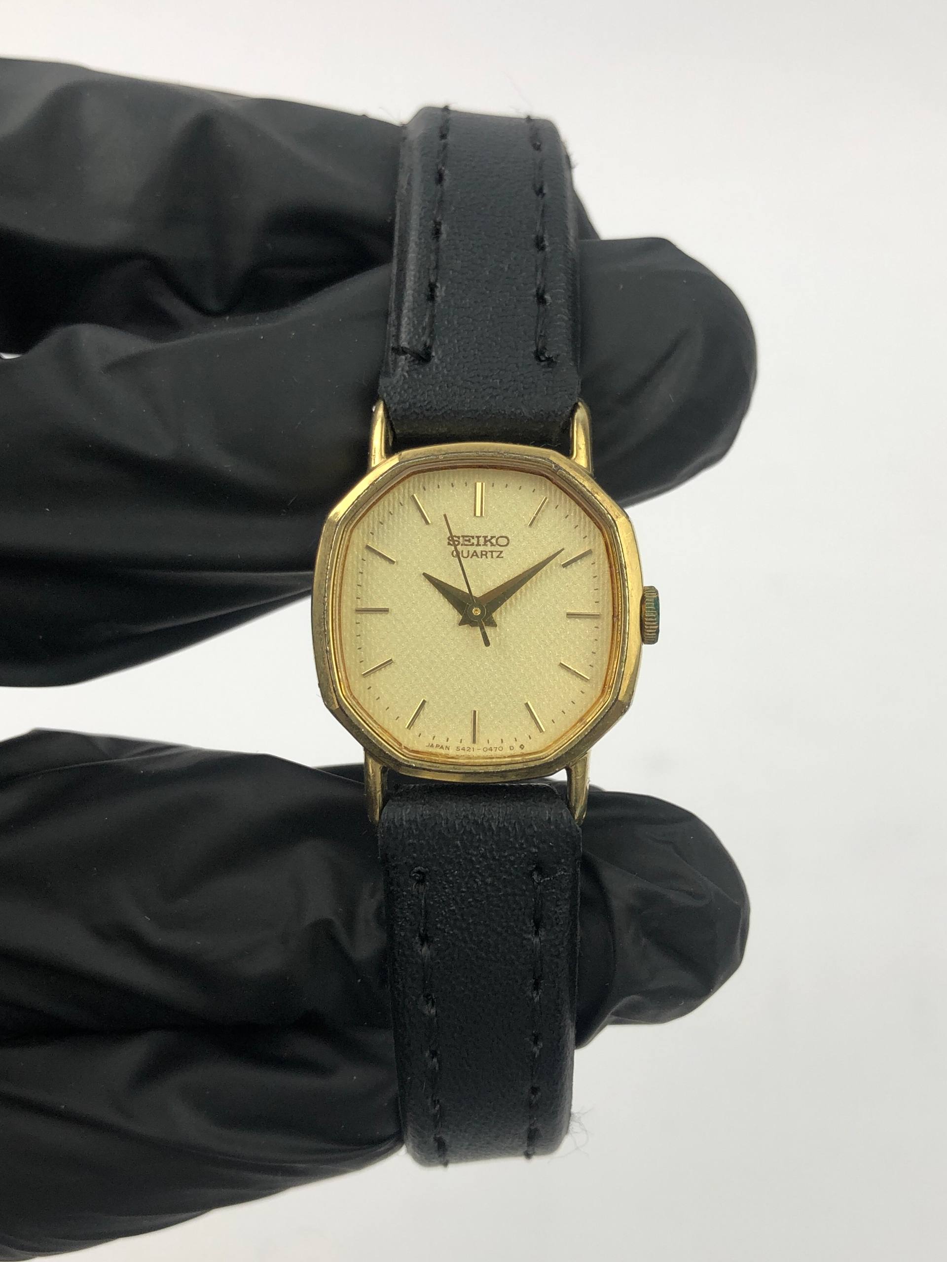 SEIKO QUARTZ OCTAGON LINEN DIAL - Gambar 2