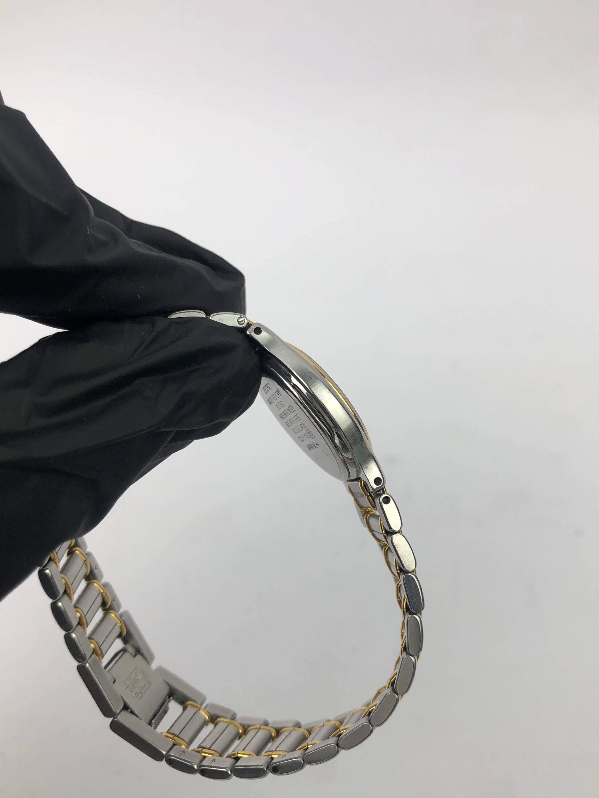 SEIKO EXCELINE TWOTONE ROMAN DIAL - Gambar 6