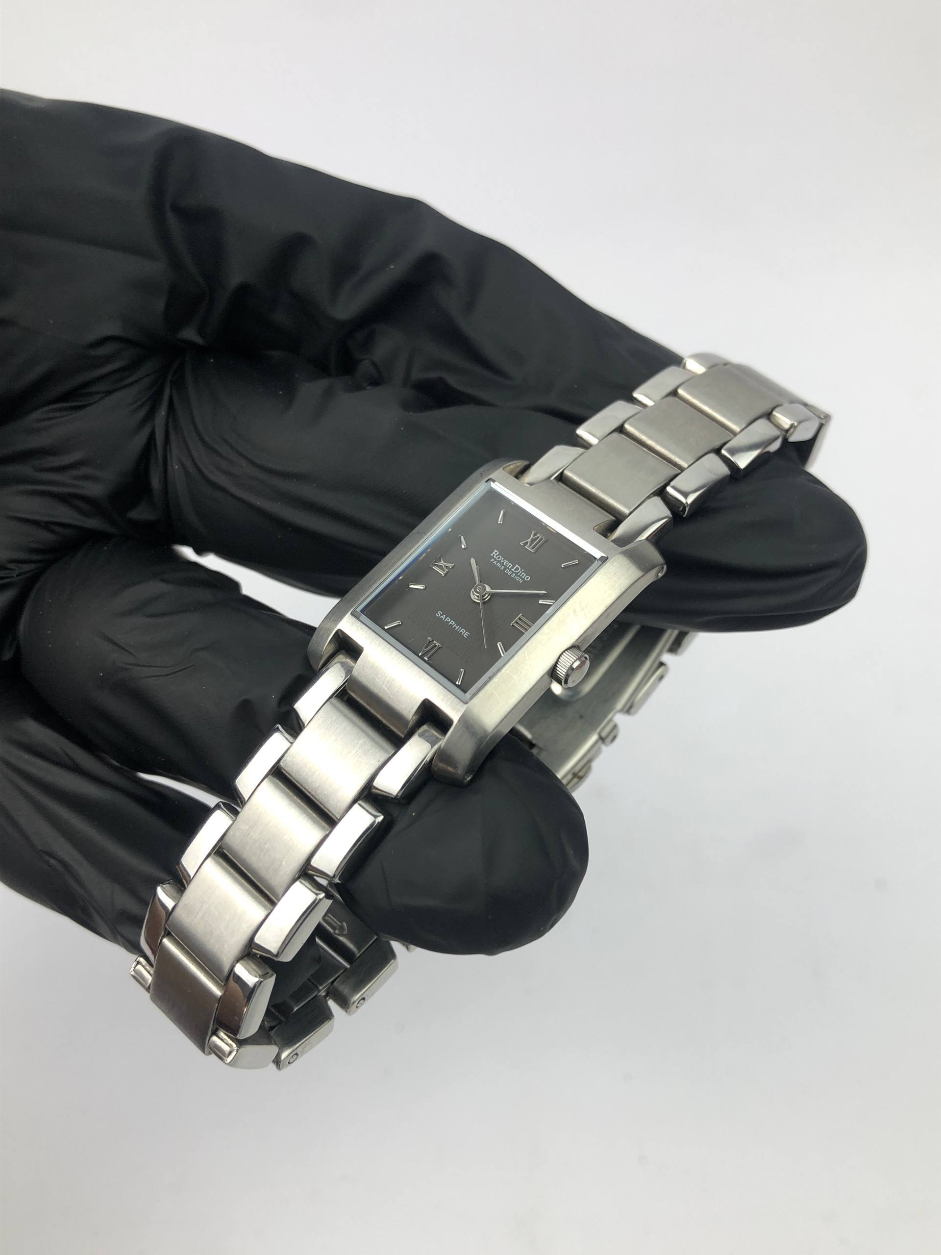 ROVEN DINO TANK SAPPHIRE GLASS ALL ORIGINAL - Gambar 3