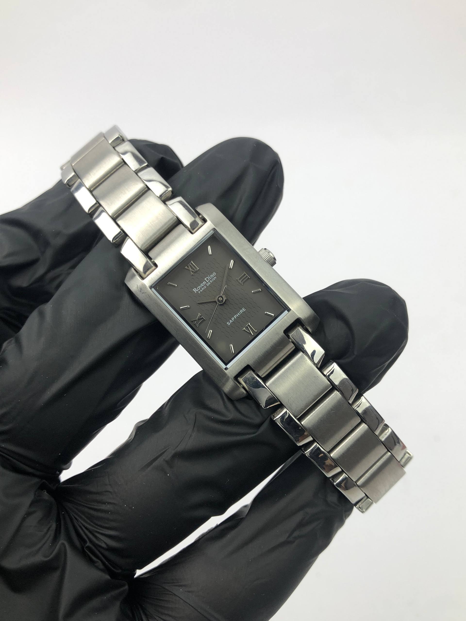 ROVEN DINO TANK SAPPHIRE GLASS ALL ORIGINAL - Gambar 4