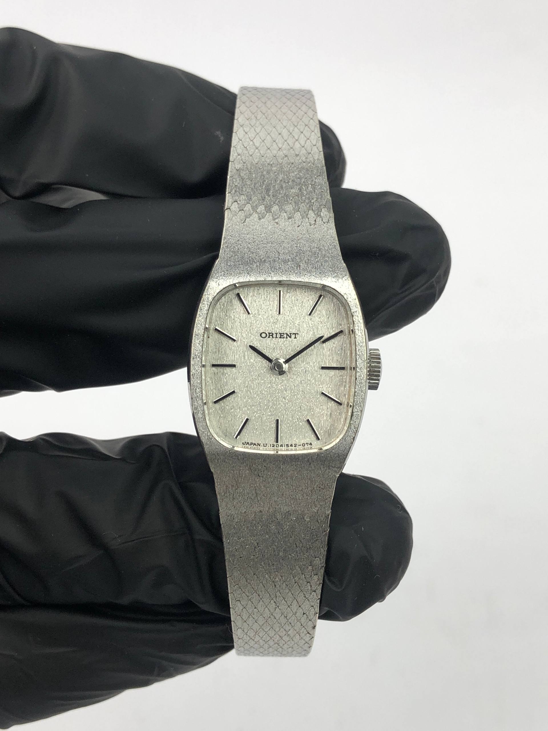 ORIENT VINTAGE TEXTURE SNOWFLAKE DIAL - Gambar 2