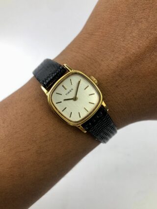 TIMEX USA DRESSWATCH KLASIK GOLD TONE