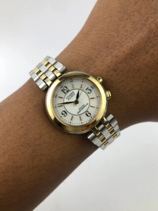 CITIZEN EXCEED ECODRIVE TWOTONE ALL ORIGINAL