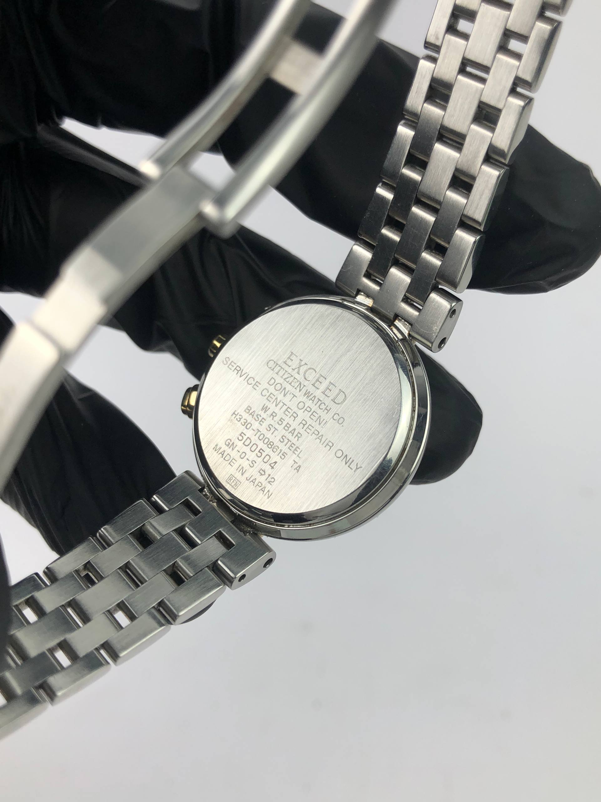 CITIZEN EXCEED ECODRIVE TWOTONE ALL ORIGINAL - Gambar 8