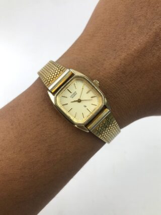 CITIZEN CRYSTON QUARTZ SUARE LADIES QUARTZ