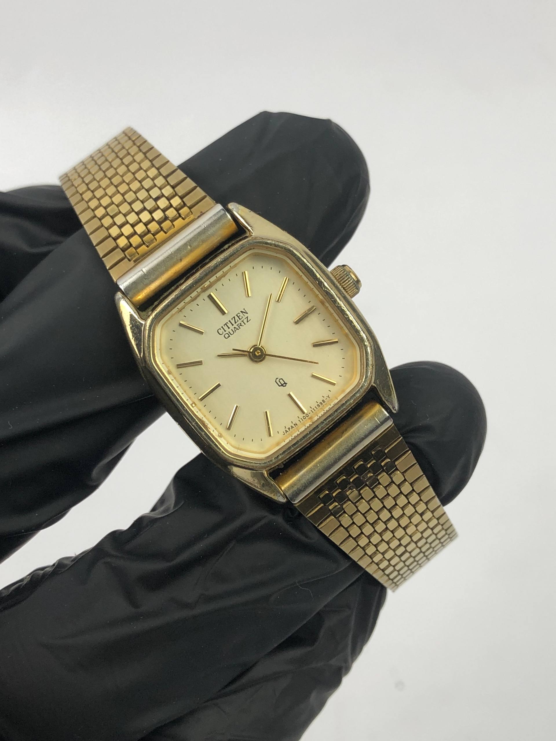 CITIZEN CRYSTON QUARTZ SUARE LADIES QUARTZ - Gambar 4