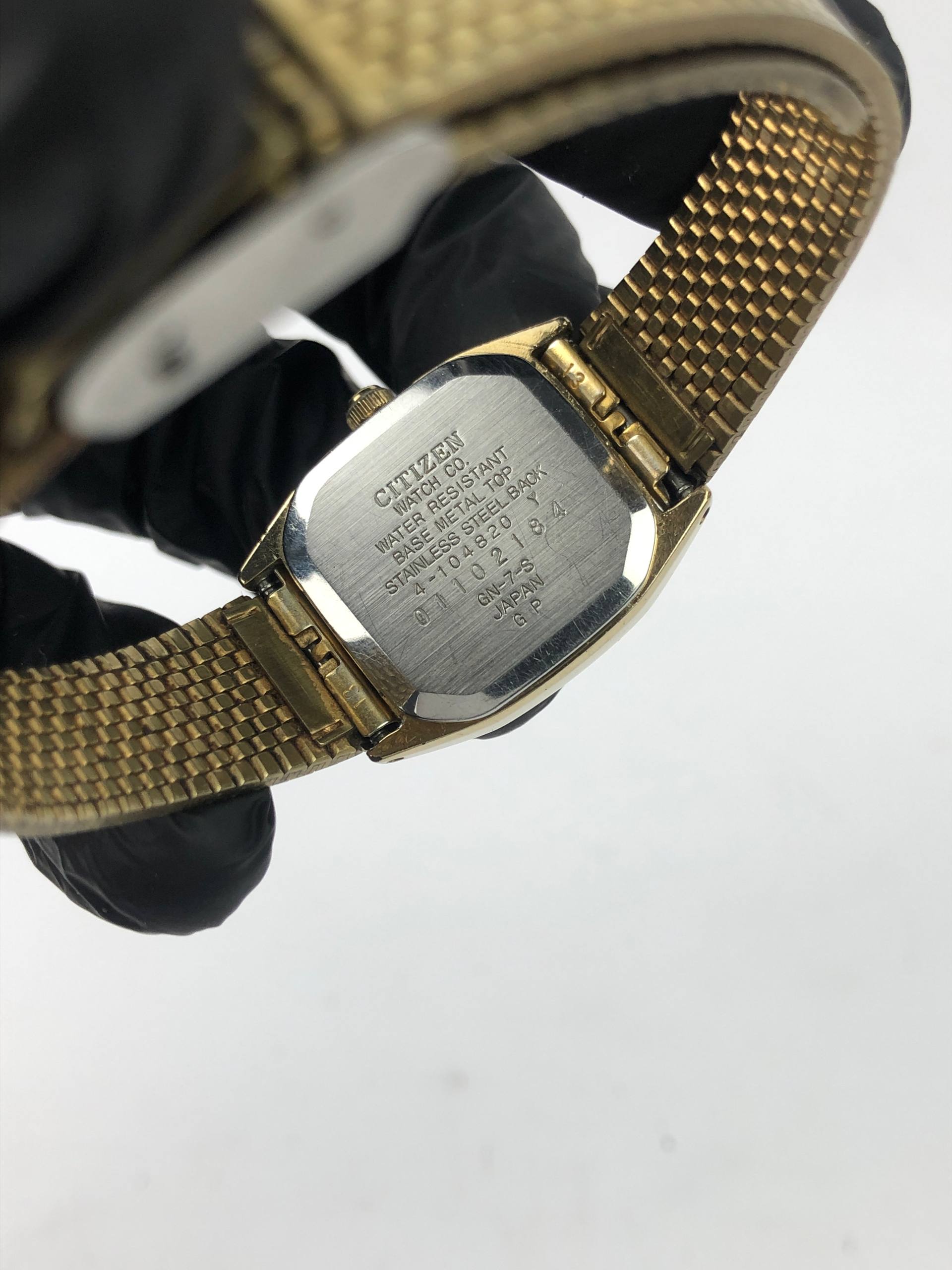 CITIZEN CRYSTON QUARTZ SUARE LADIES QUARTZ - Gambar 7