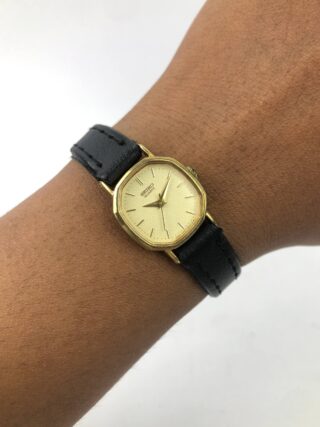 SEIKO QUARTZ OCTAGON LINEN DIAL