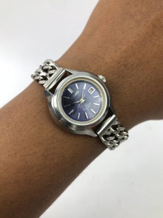 VINTAGE CITIZEN DATESTAR BLUE DIAL