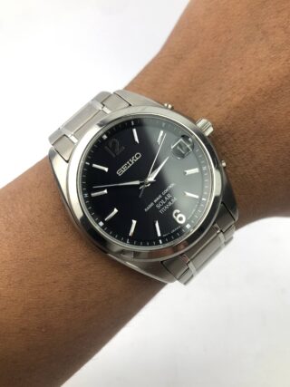 SEIKO RADIOWAVE CONTROLLED TITANIUM DATE