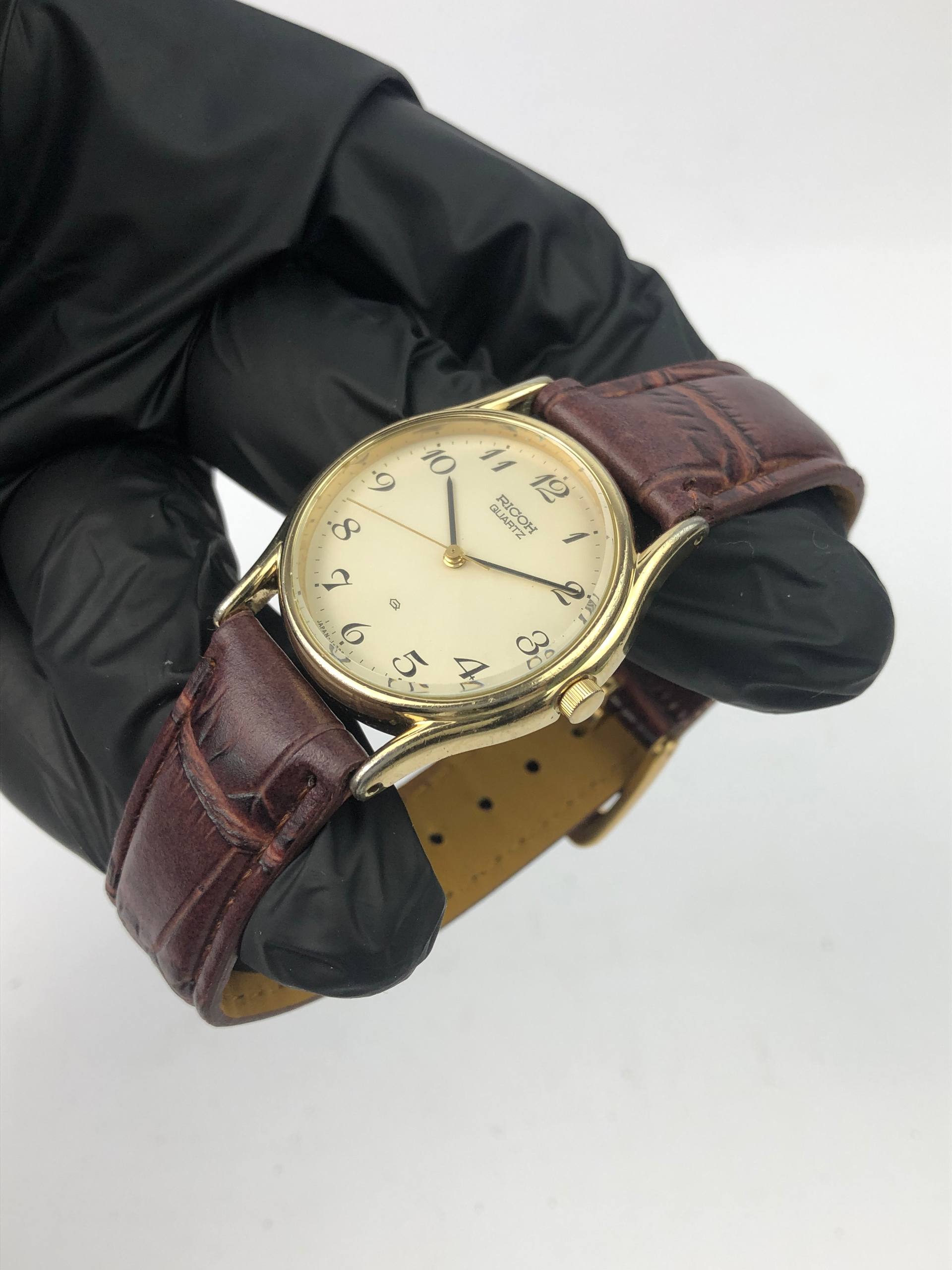 KLASIK RICOH QUARTZ ARABIC DIAL - Gambar 3